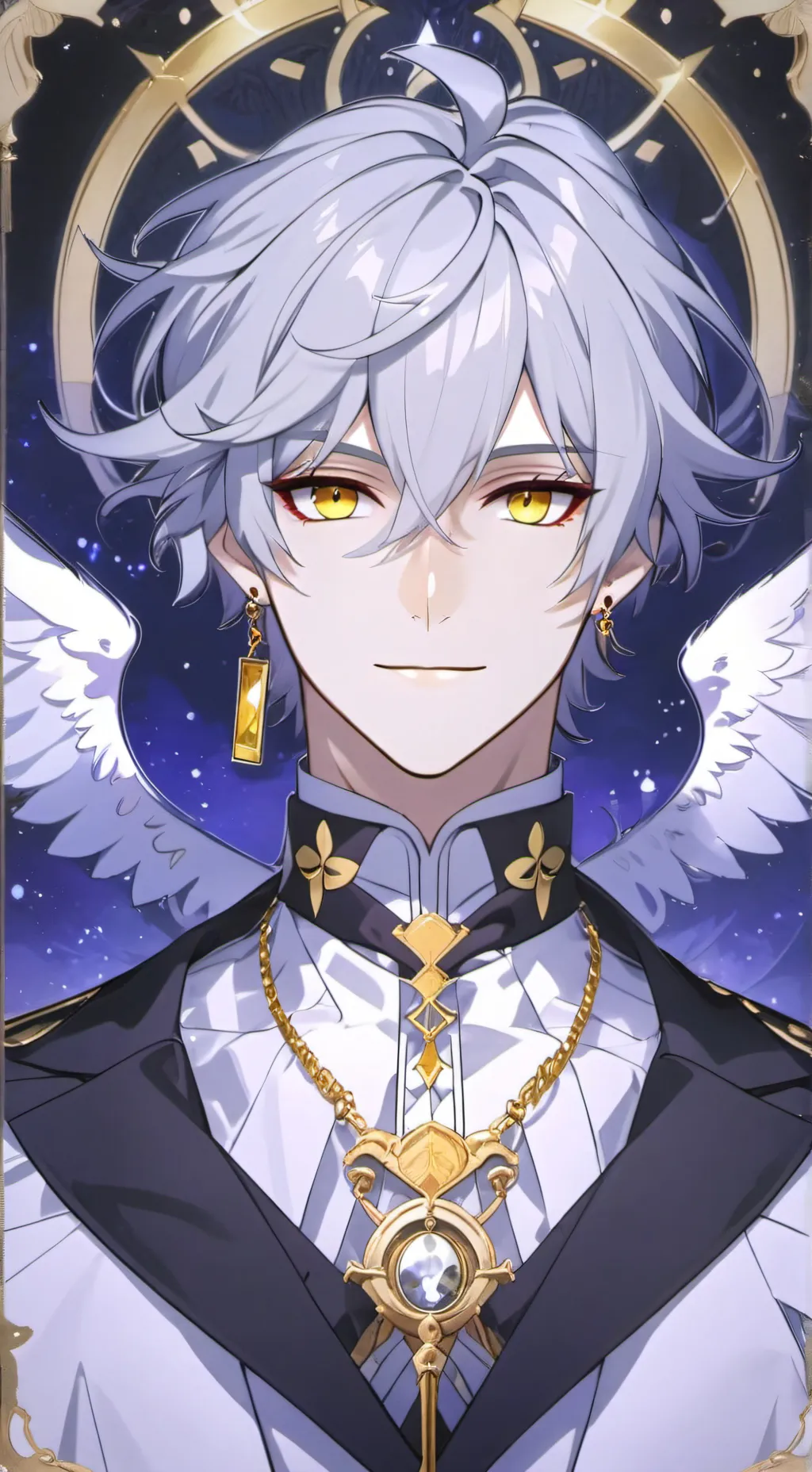 ai character: +×Lucian×+ background