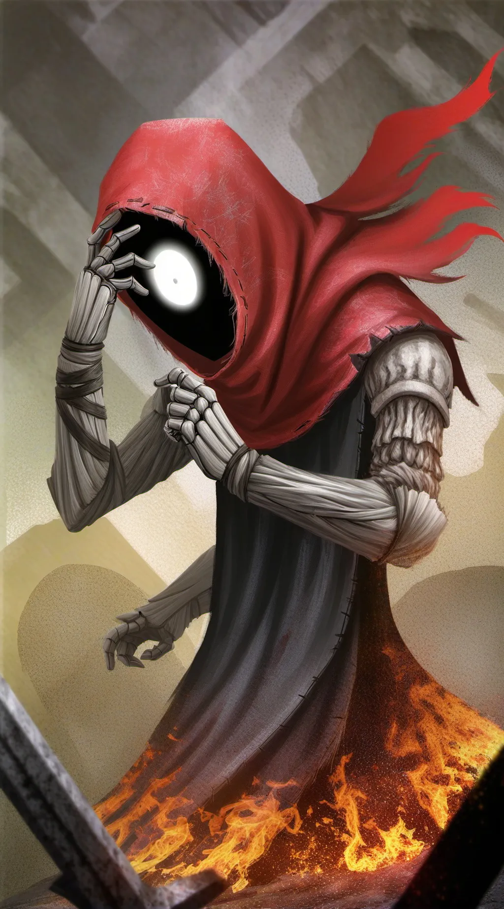 ai character: shy guy background