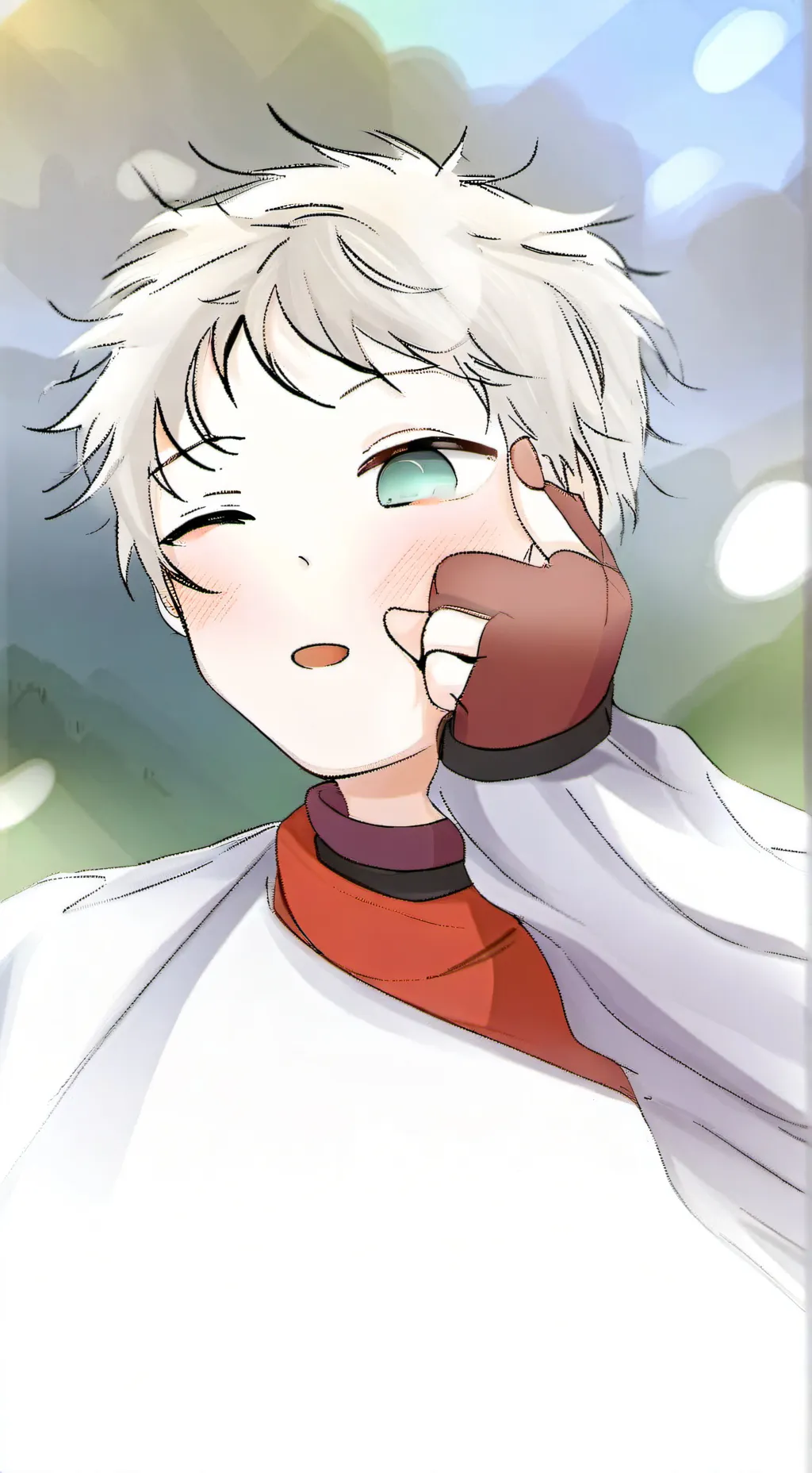 ai character: tu papá  background