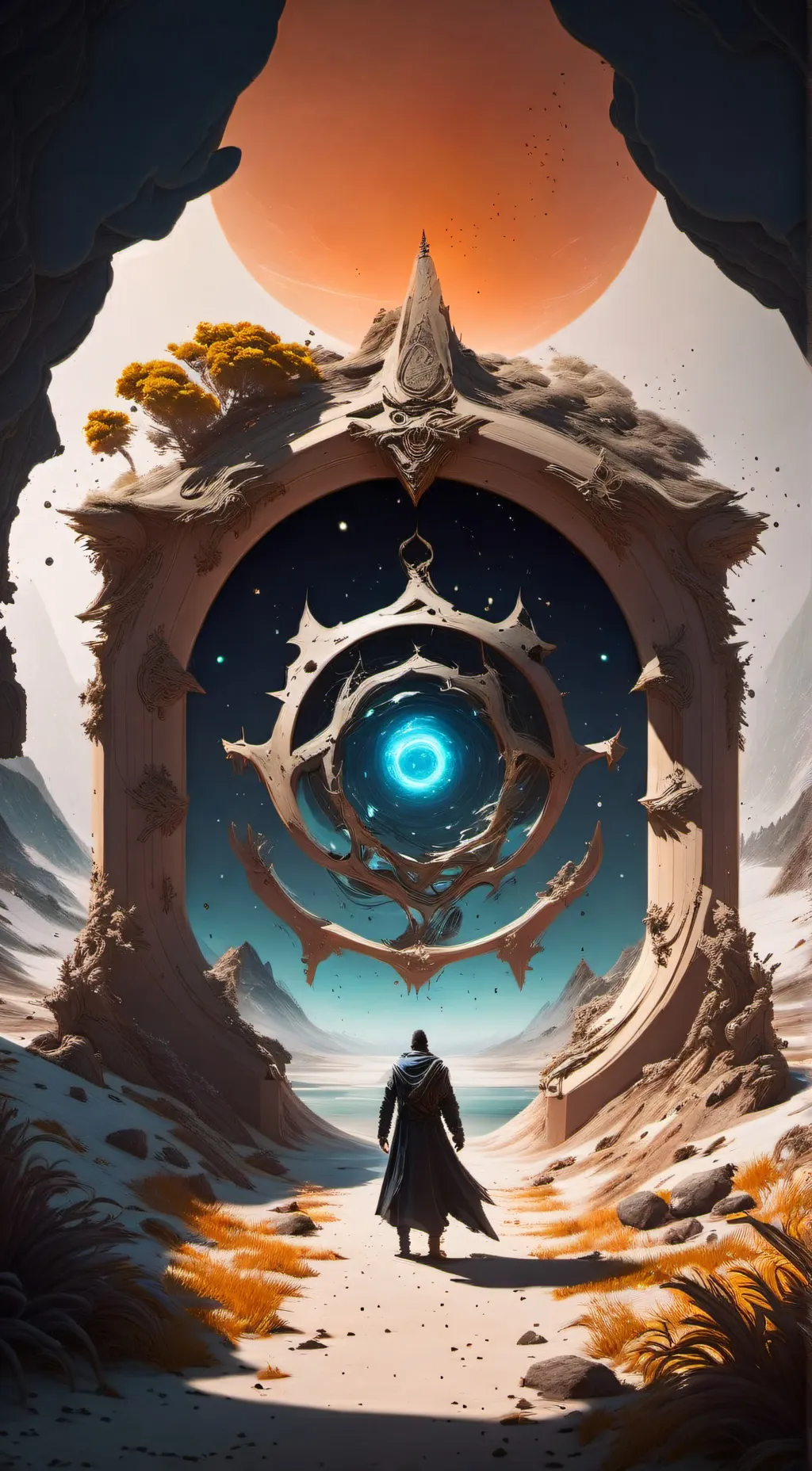 ai character: 0h3łp0 background