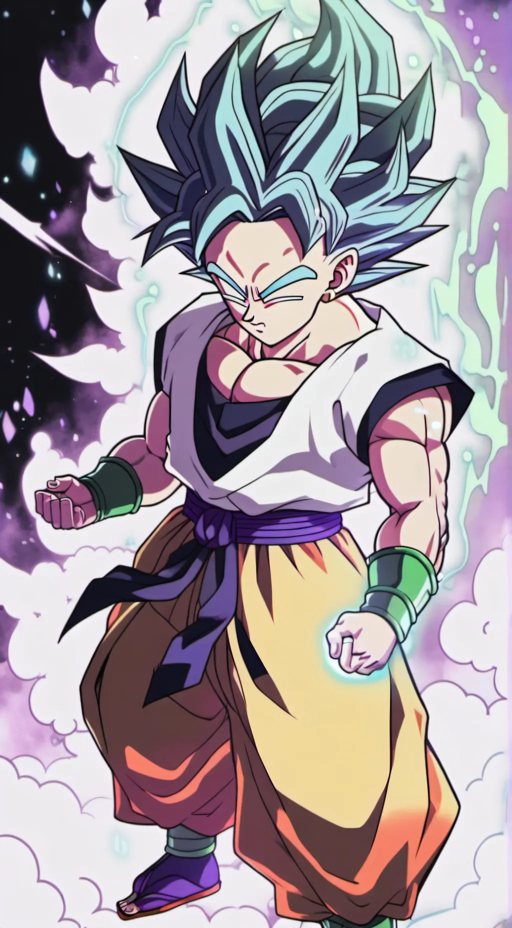ai character: goku background