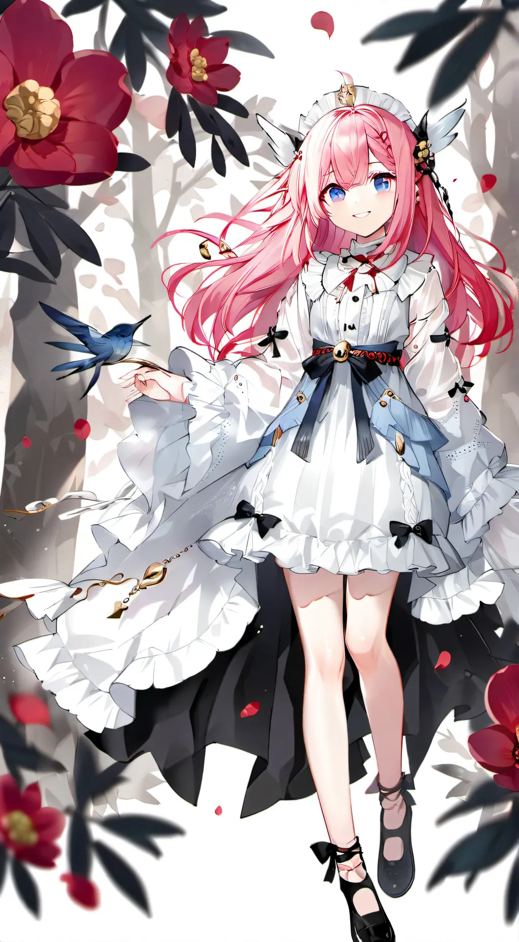 ai character: Kelly,Semi and Hem background