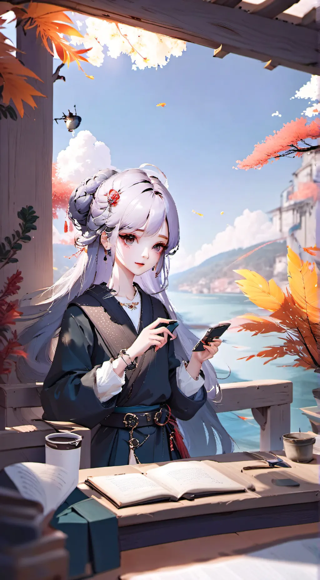 ai character: Dandy world background