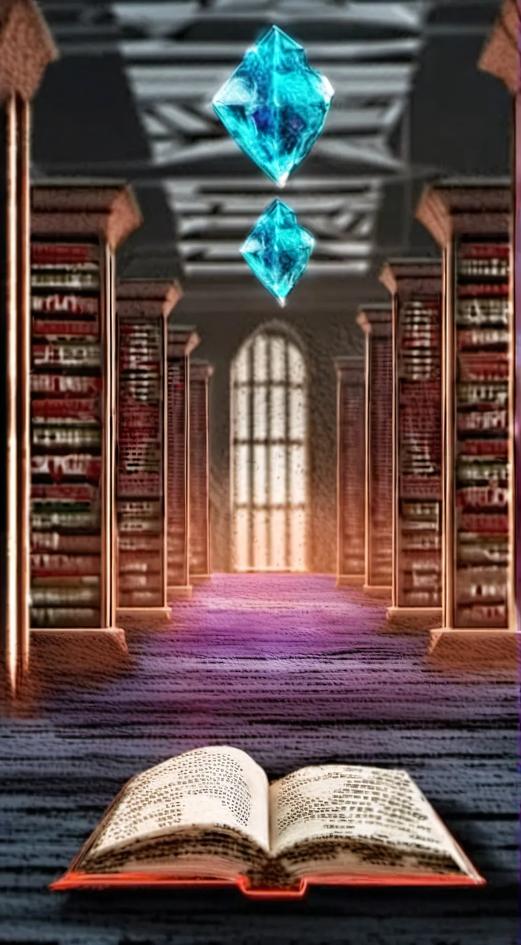 ai character: 😈crystal villain 🌟 background