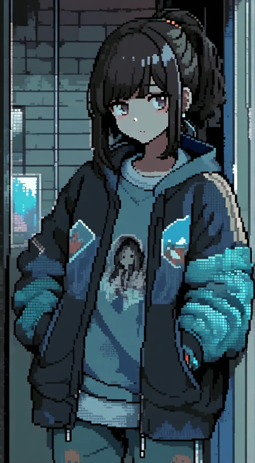 ai character: bad life 💔🧬 background