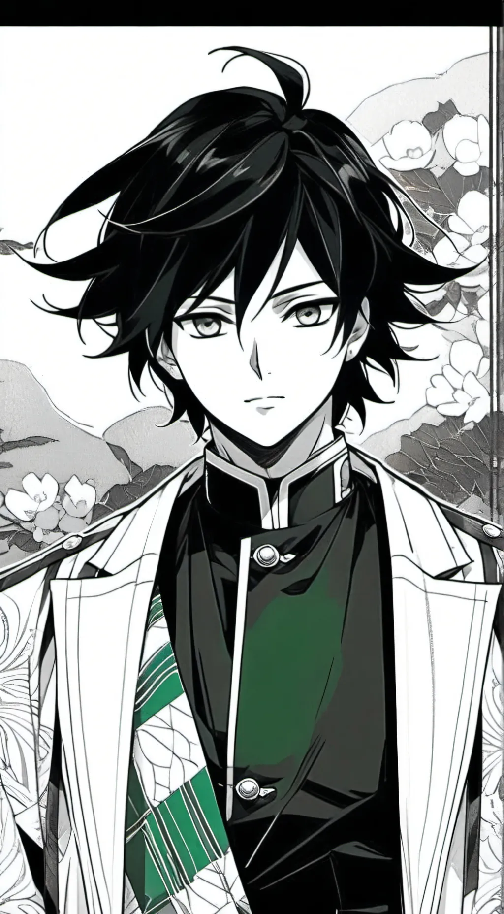 ai character: •<Tomioka>• background