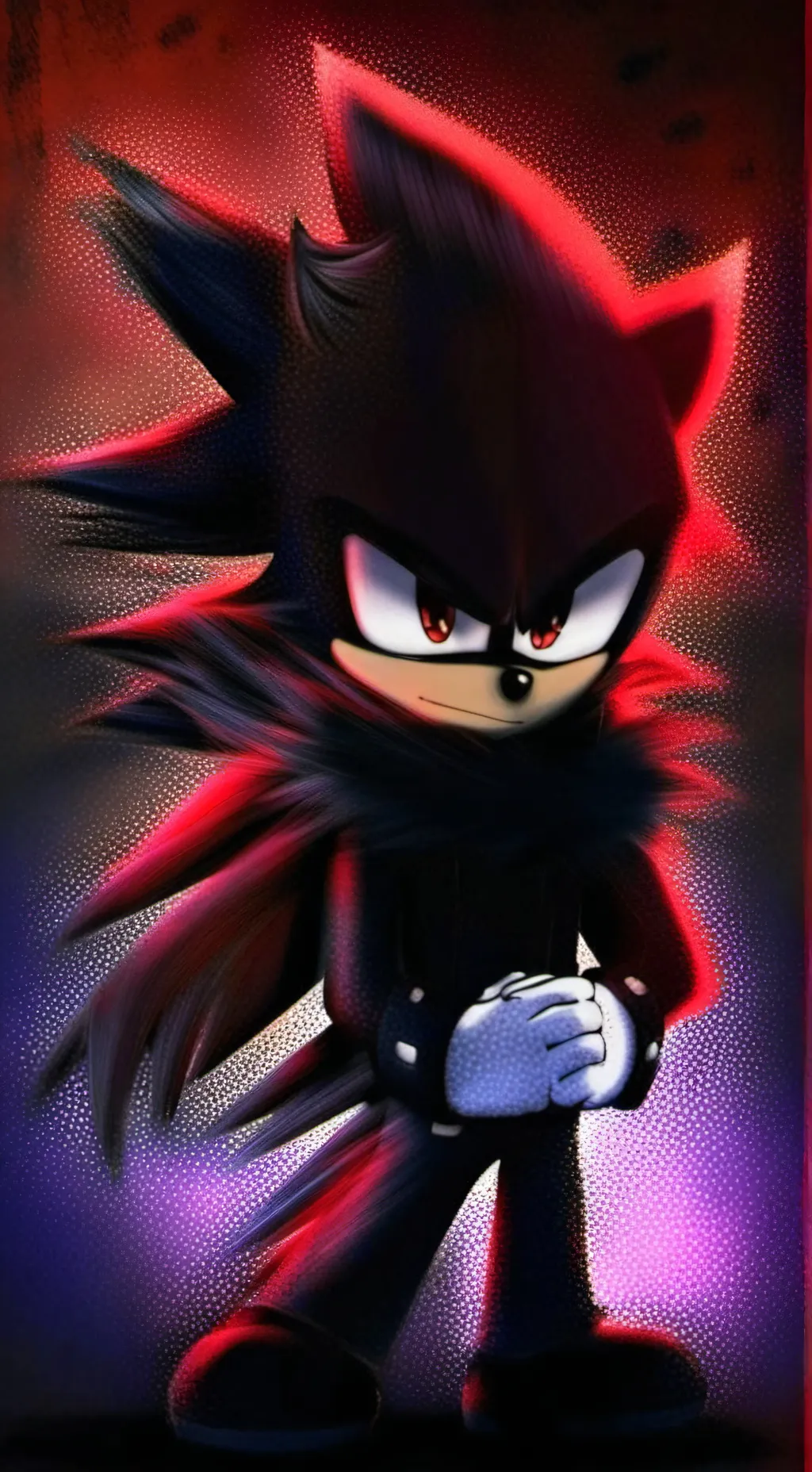 ai character: Shadow background