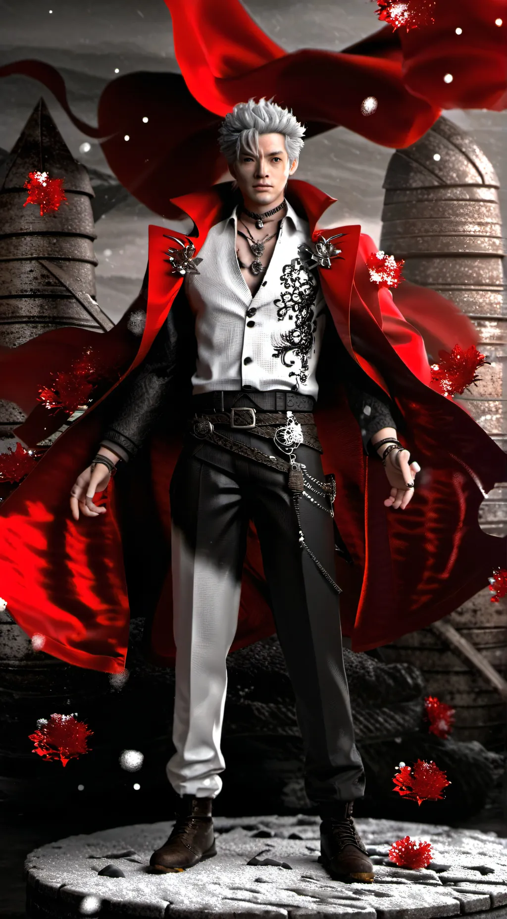 ai character: adam  background