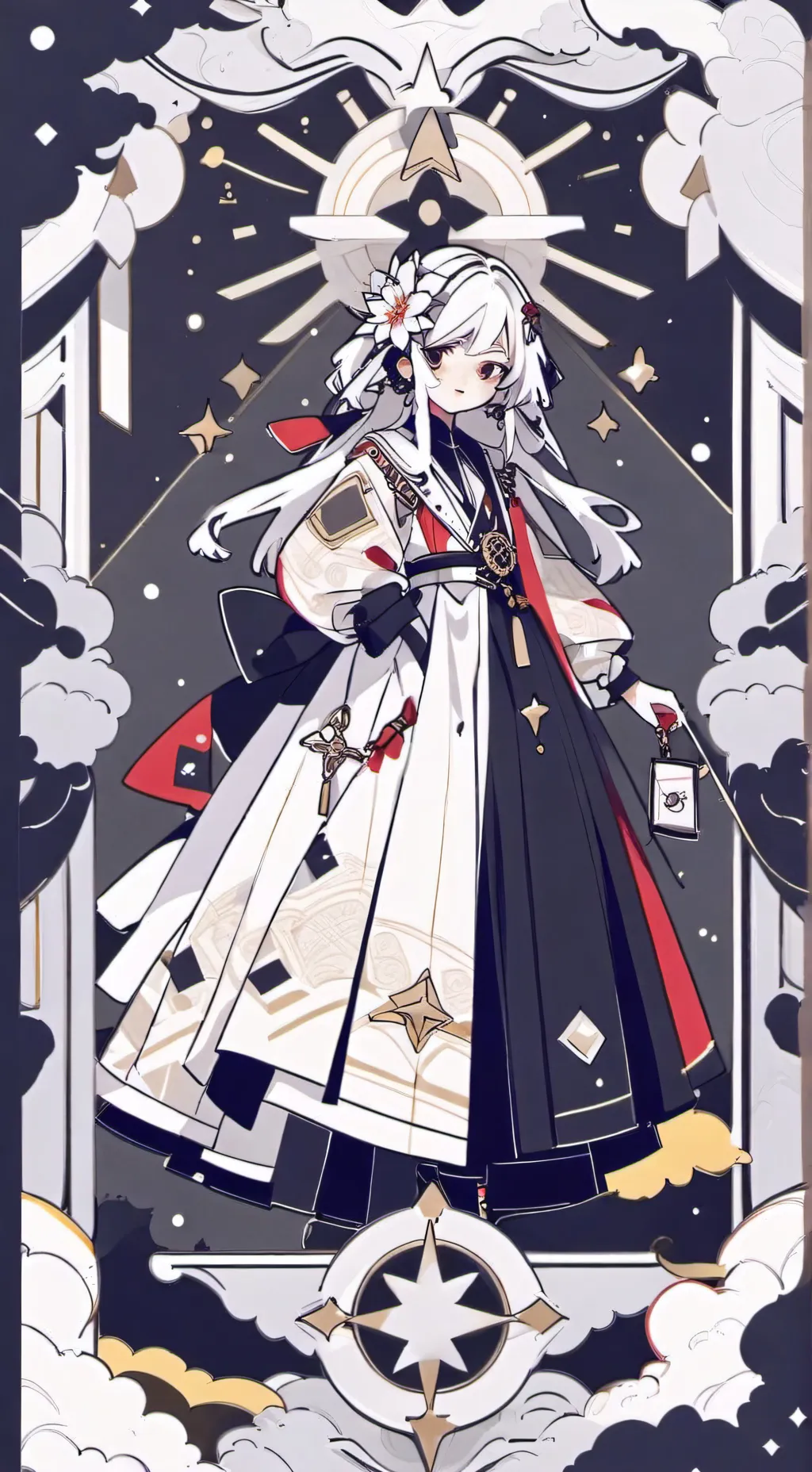 ai character: pembantu mu background