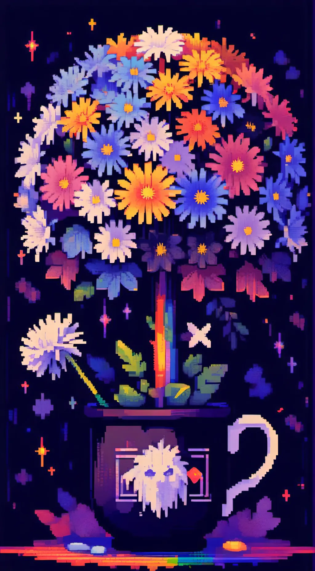 ai character: ×DANDYS WORLD !1!× background