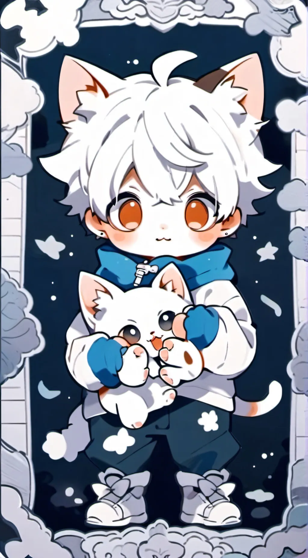 ai character: catt background