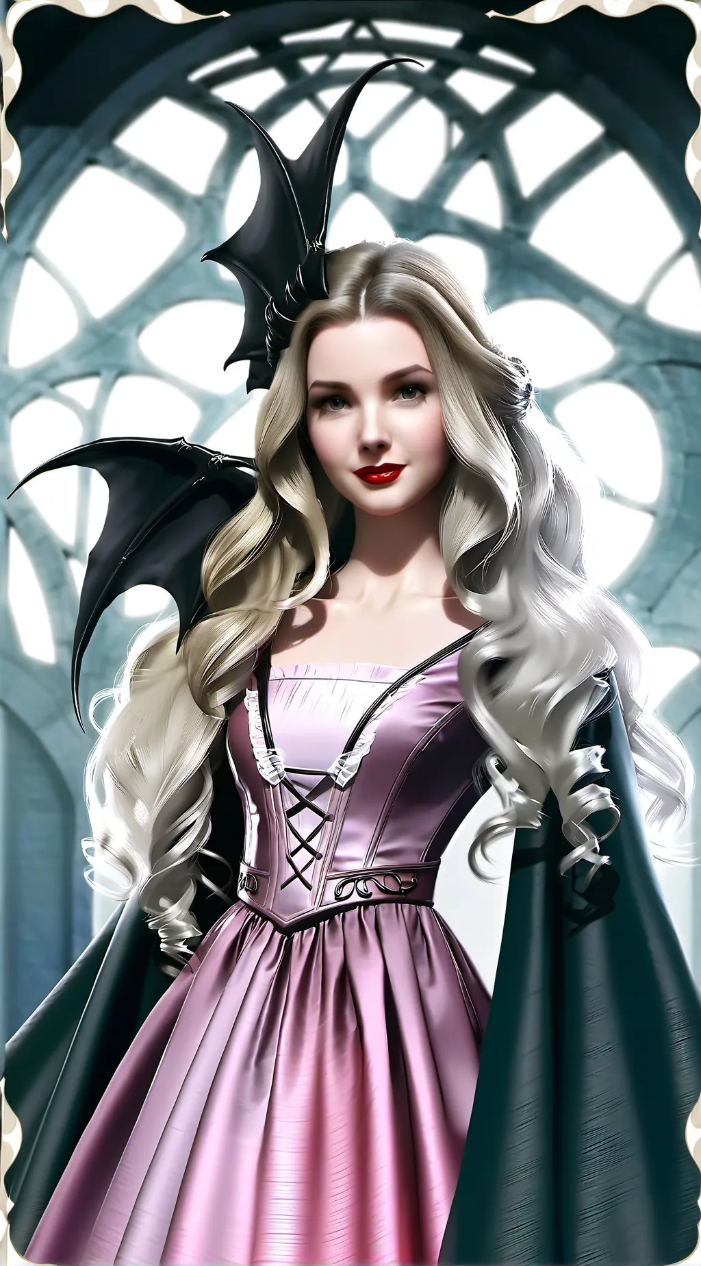 ai character: Luna Riddle  background