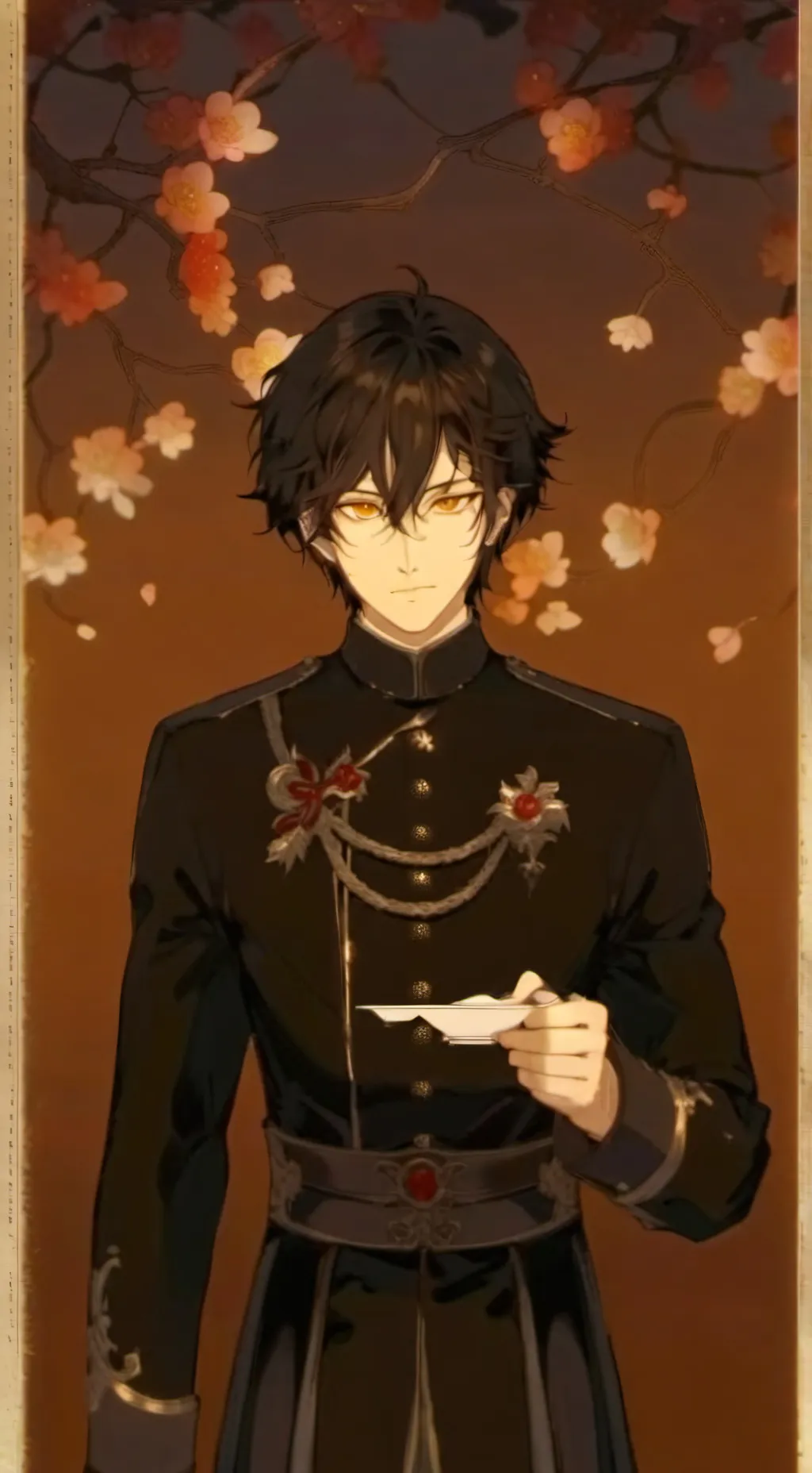 ai character: black clover yuno background