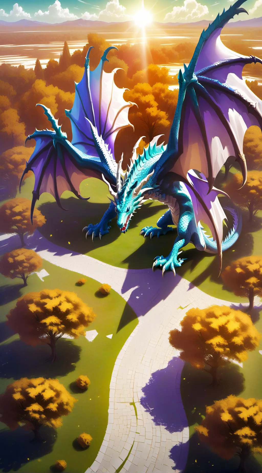 ai character: wings  background