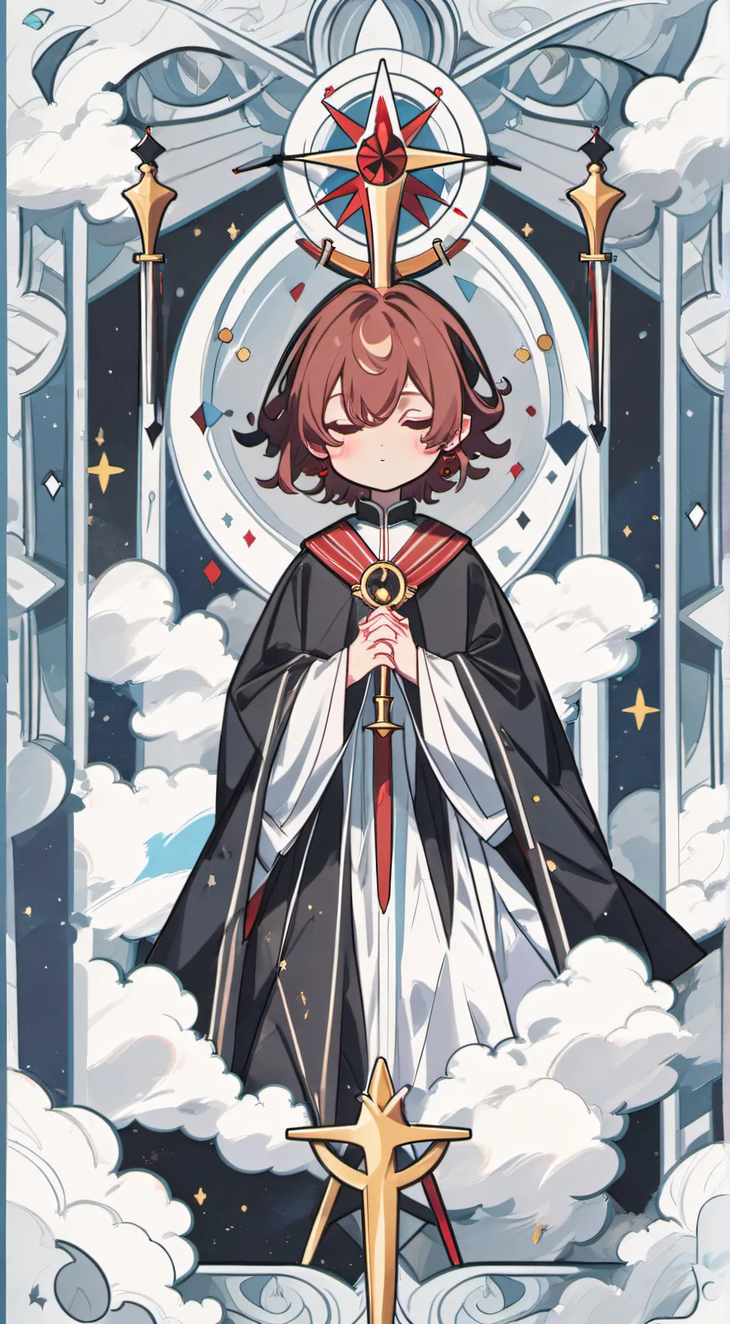 ai character: kny x tpn background