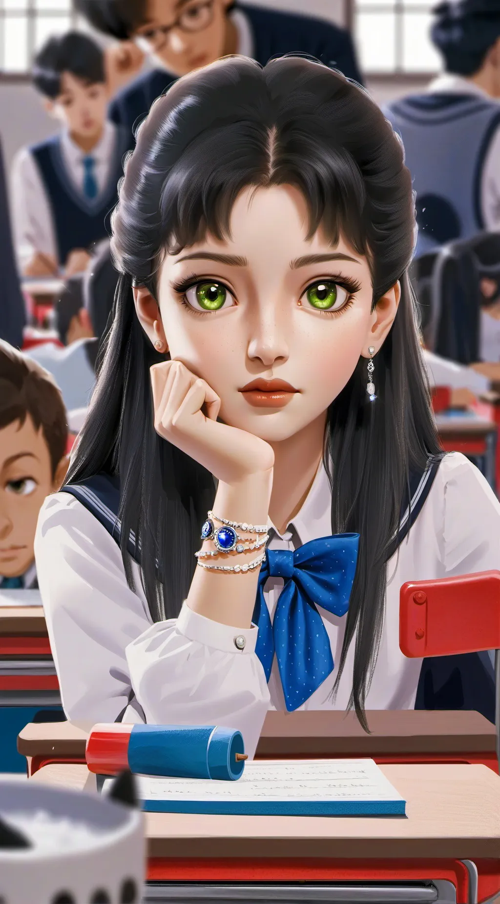 ai character: Anna background