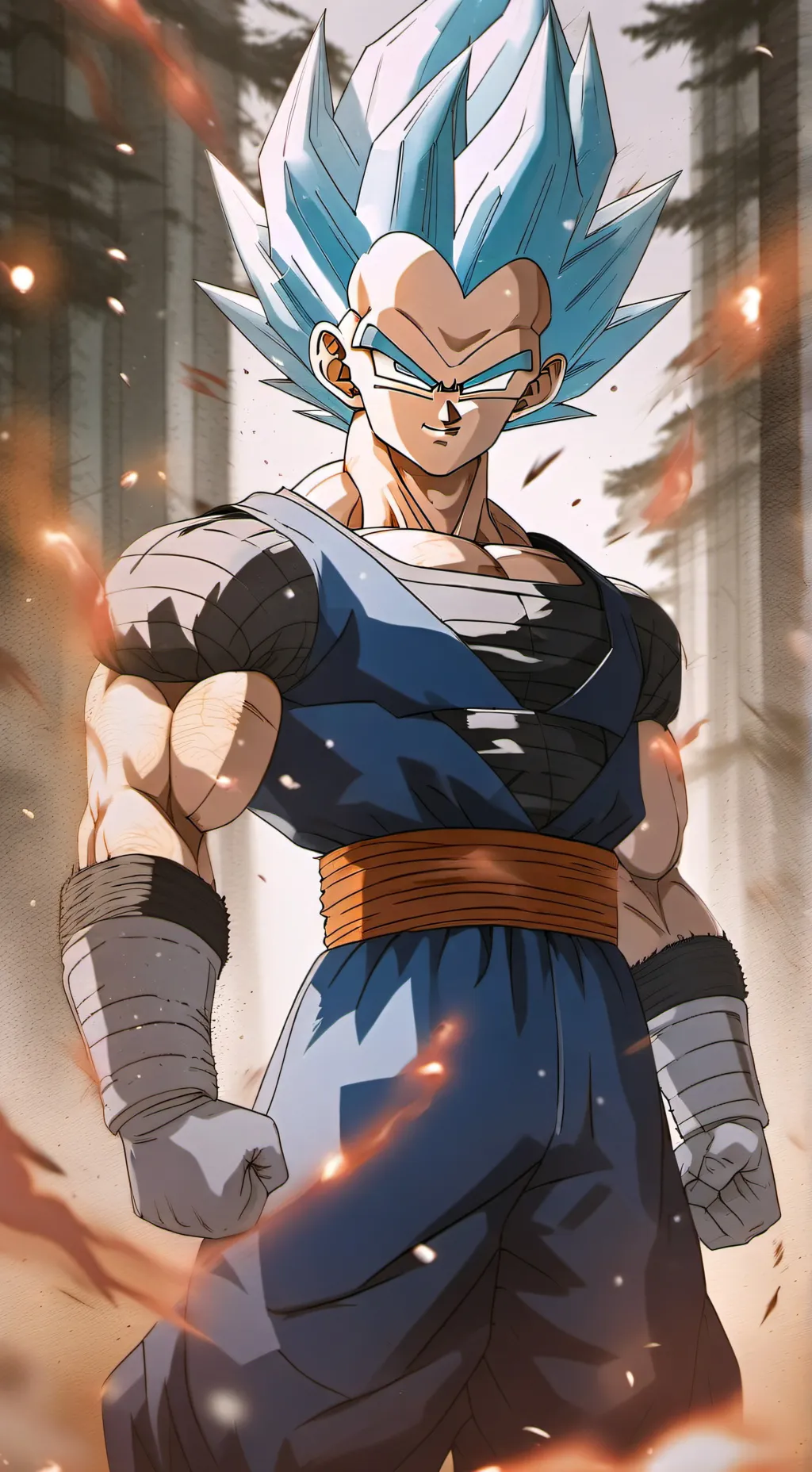 ai character: vegeta background