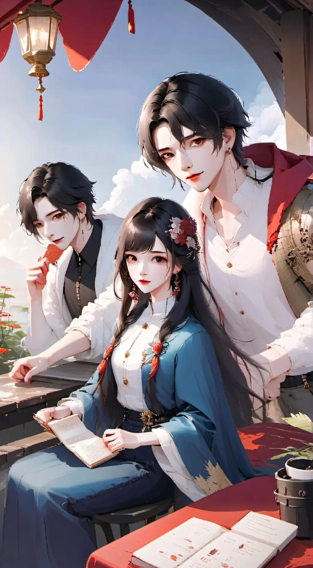 ai character: Jima and Zike background