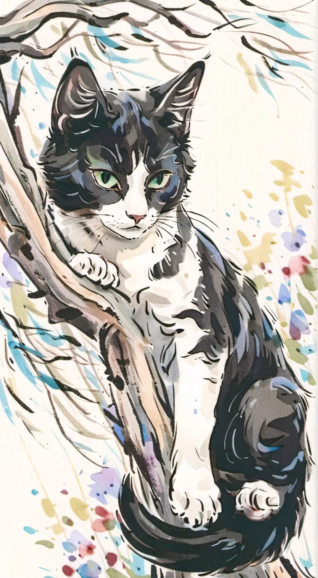 ai character: hogwarts  background