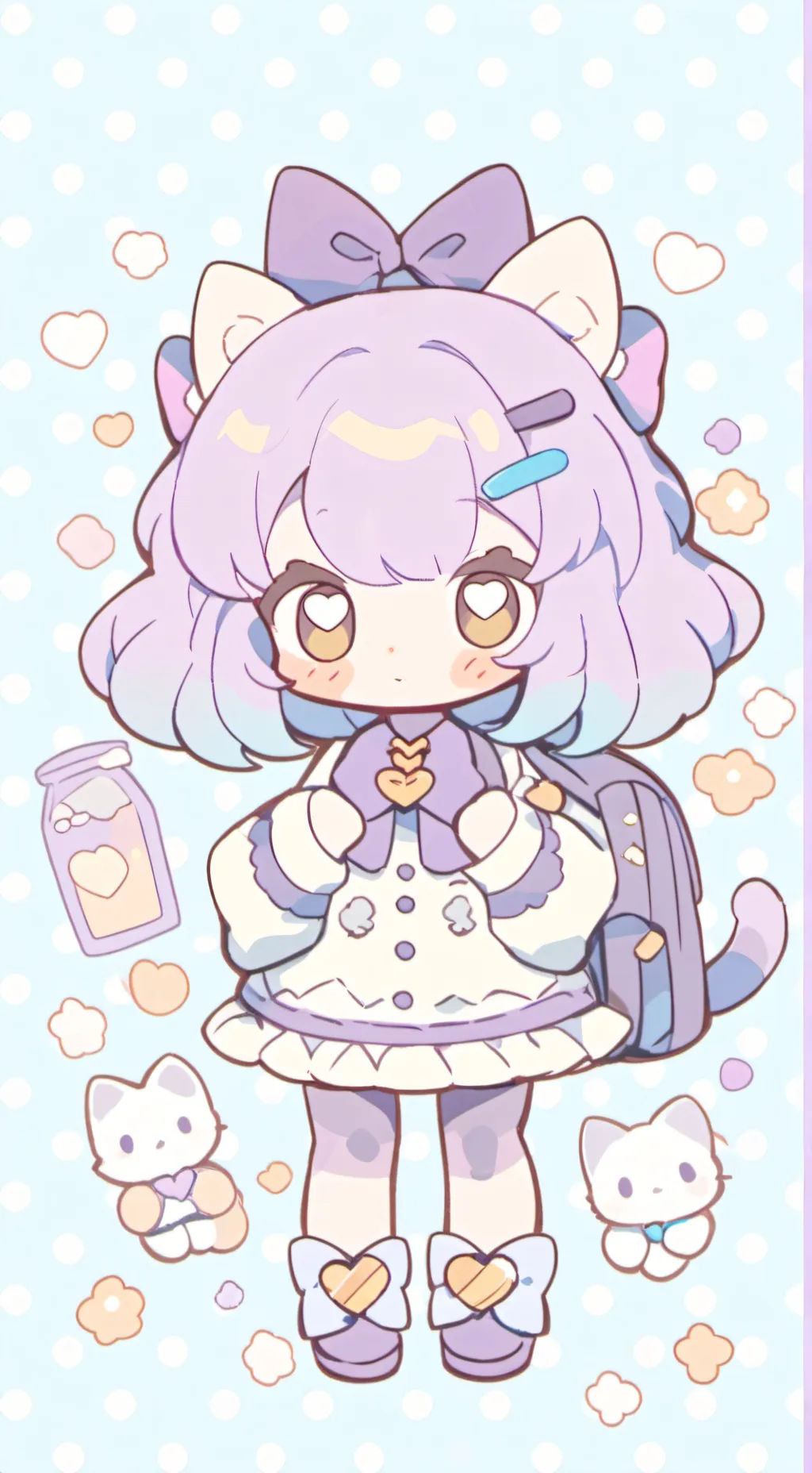 ai character: Cattynap  background