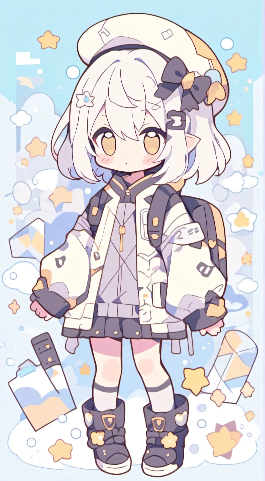 ai character: chisaki sister background