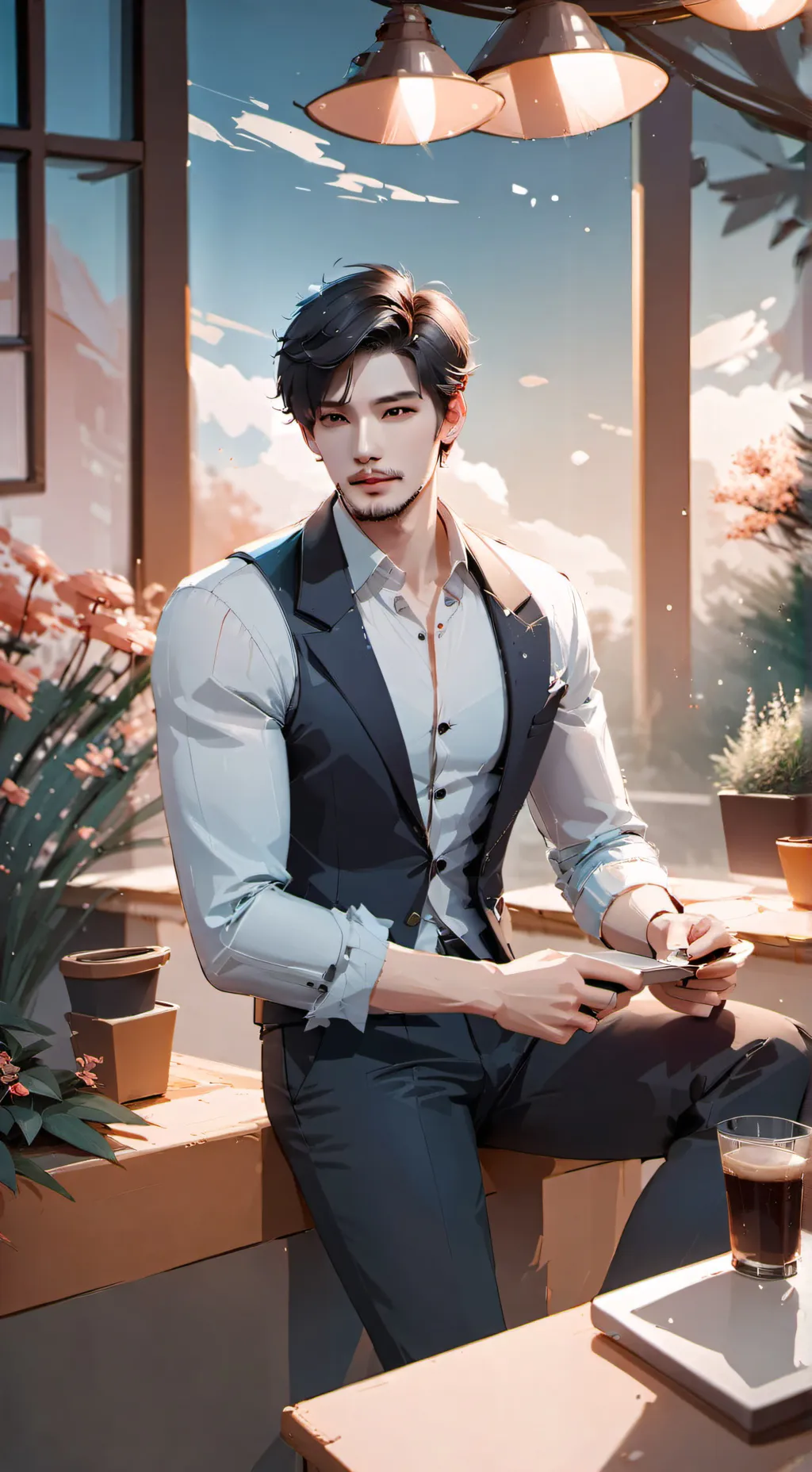 ai character: Ur bff Jackie  background