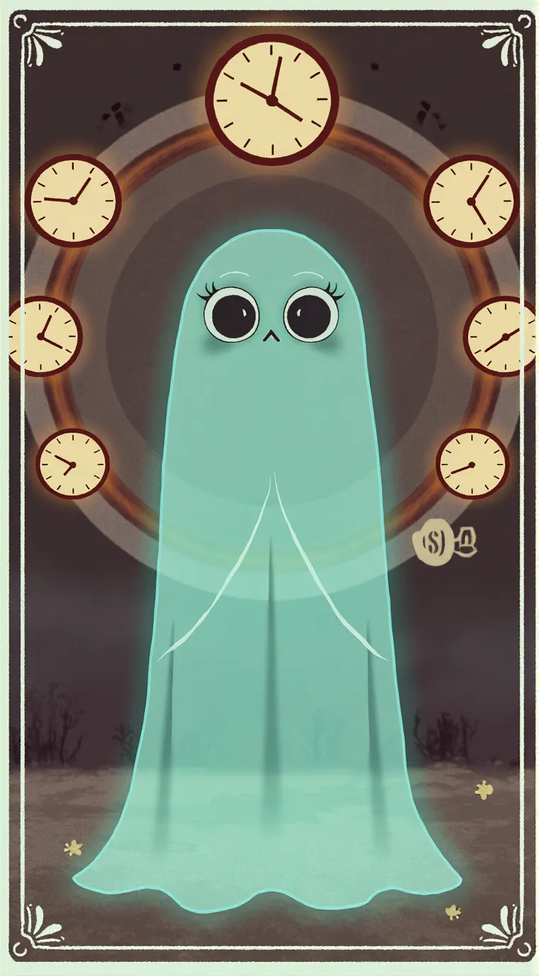 ai character: 🍄weirdcore👁 background