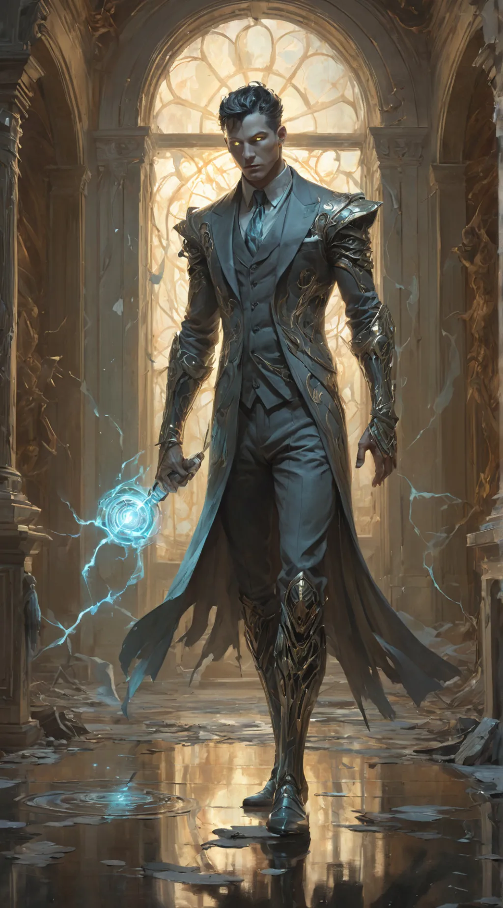 ai character: Mirrus background