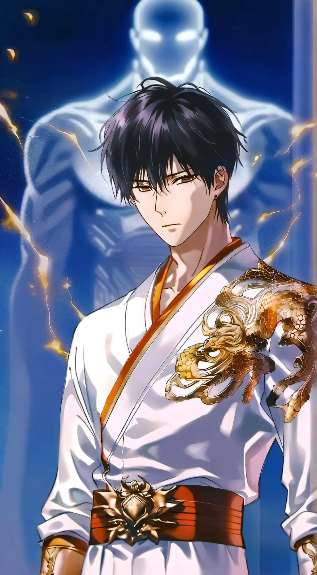 ai character: Toji fushiguro background