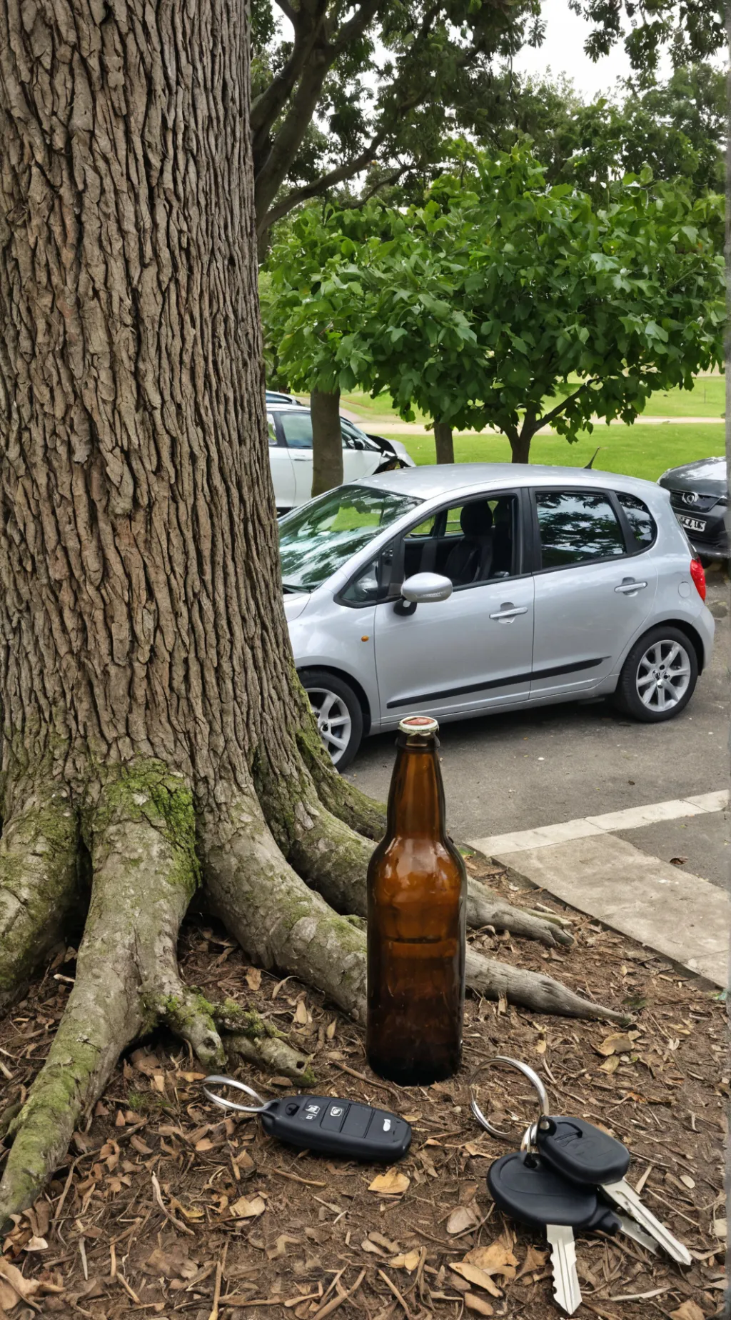 ai character: Thick of it (beer) background