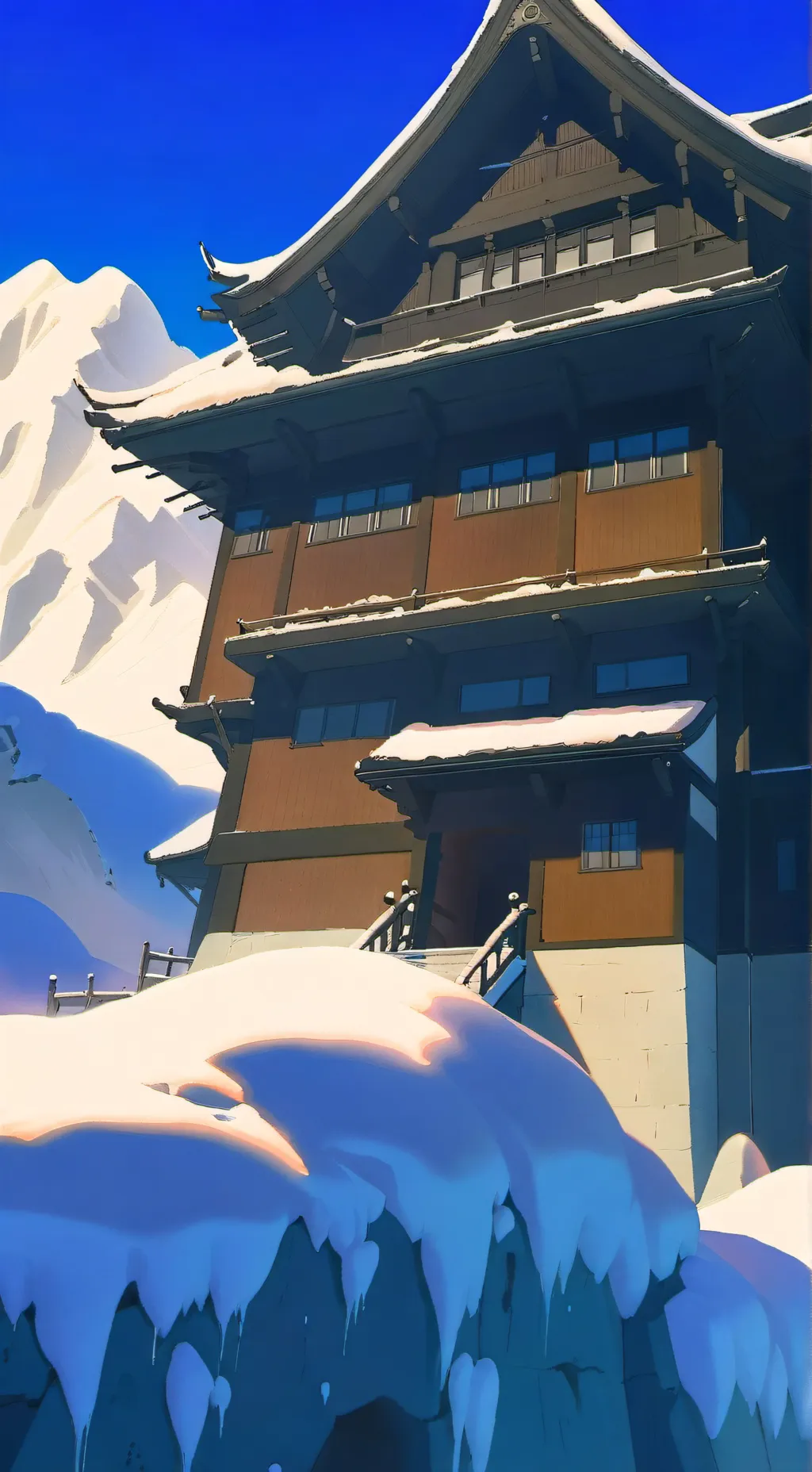 ai character: ❄Hashiras Winter❄ background