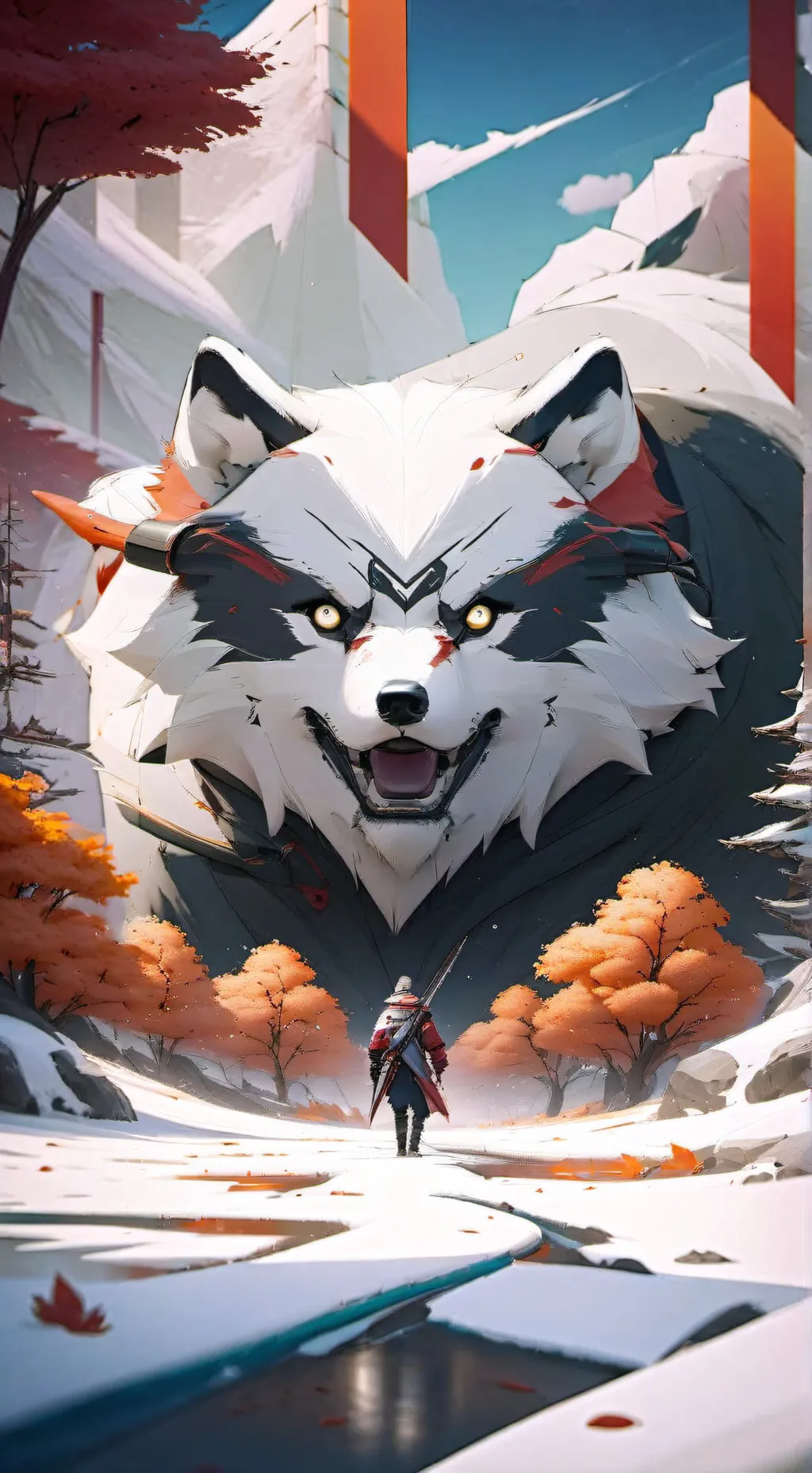 ai character: hokino  background