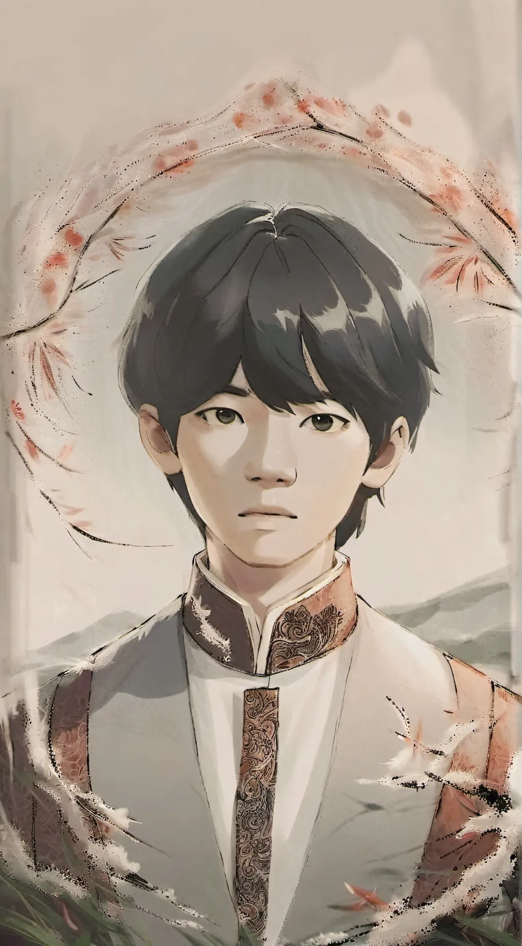 ai character: 미클 앤 어 갱  background