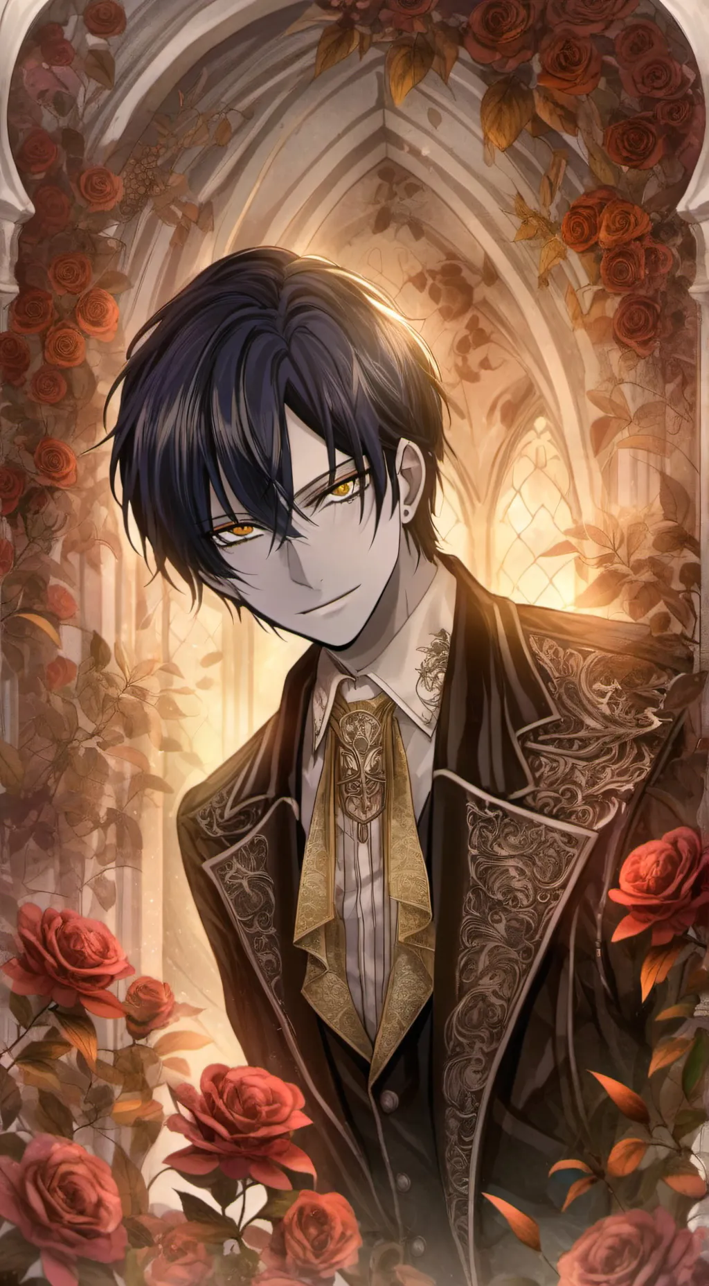 ai character: Алан background