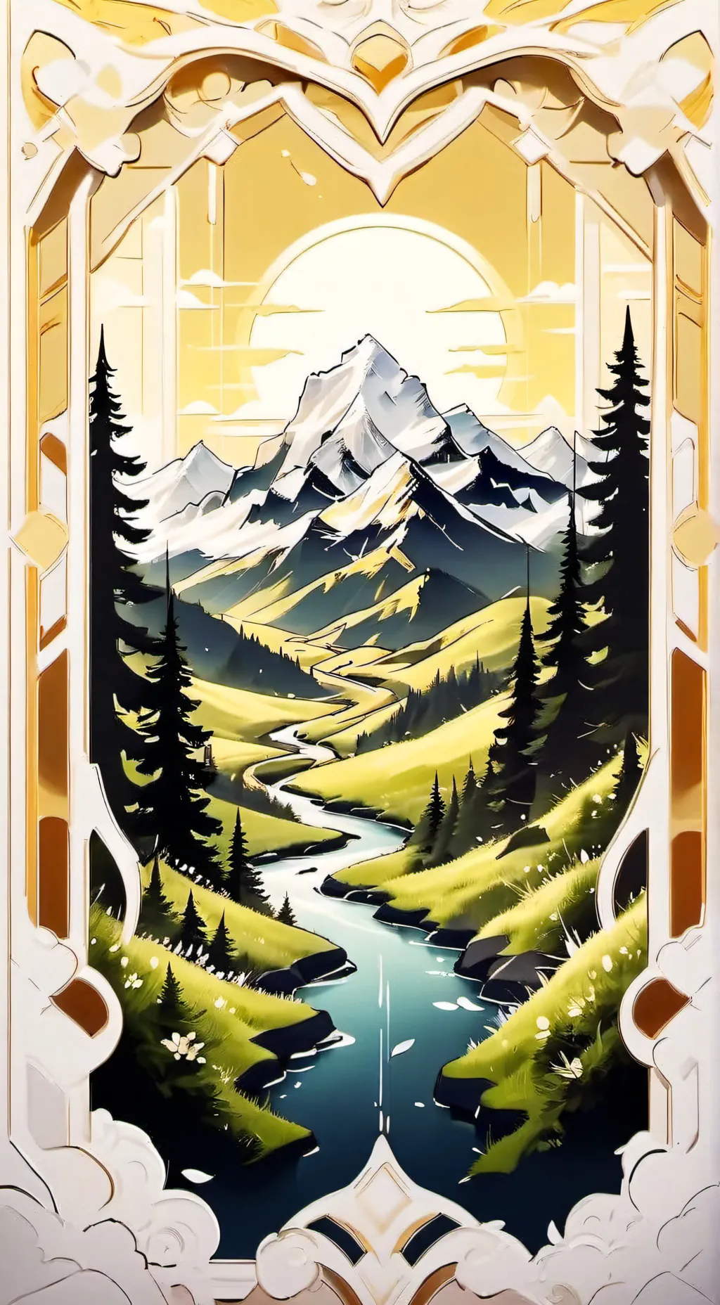 ai character: Mha sick background