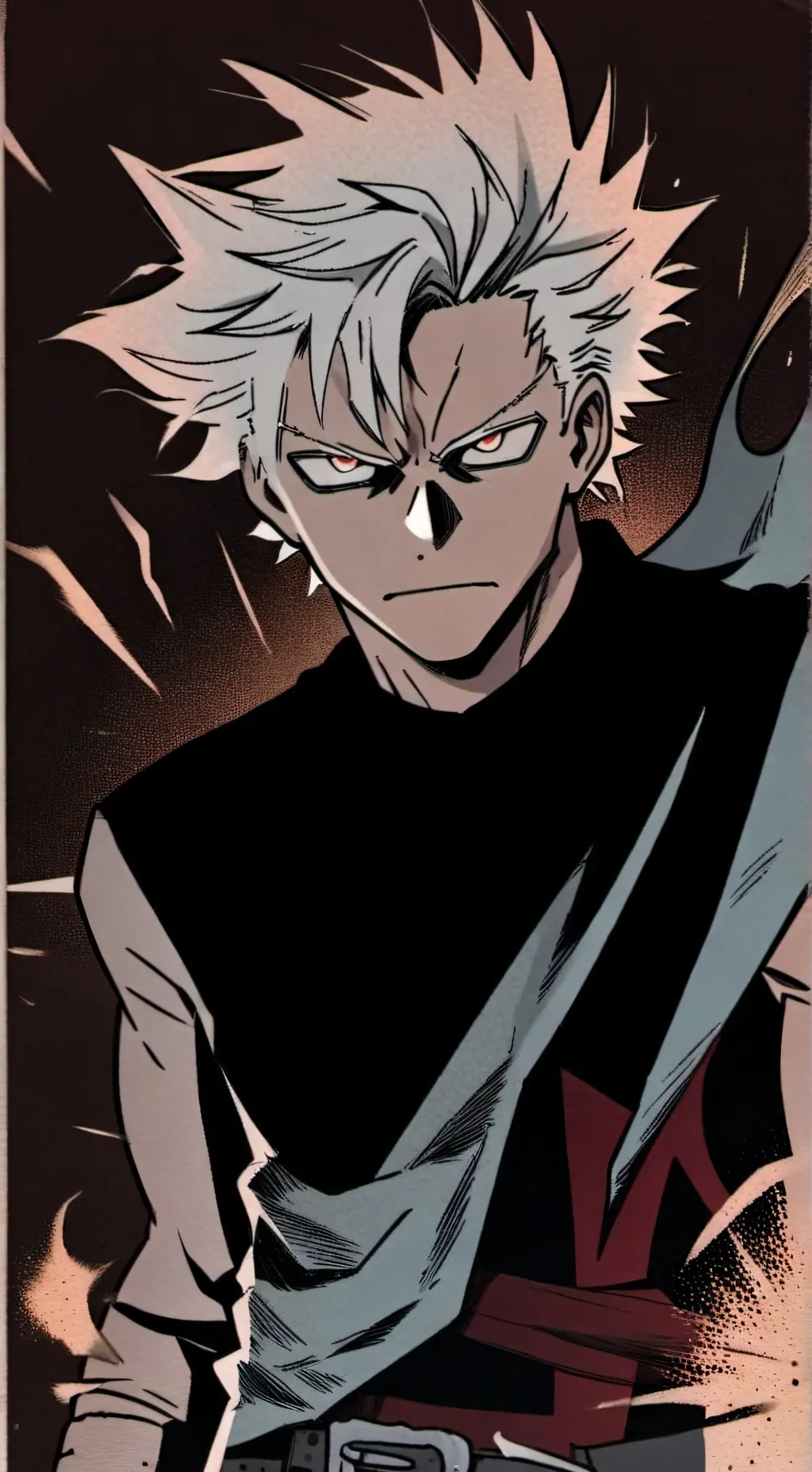 ai character: BAKUGO background