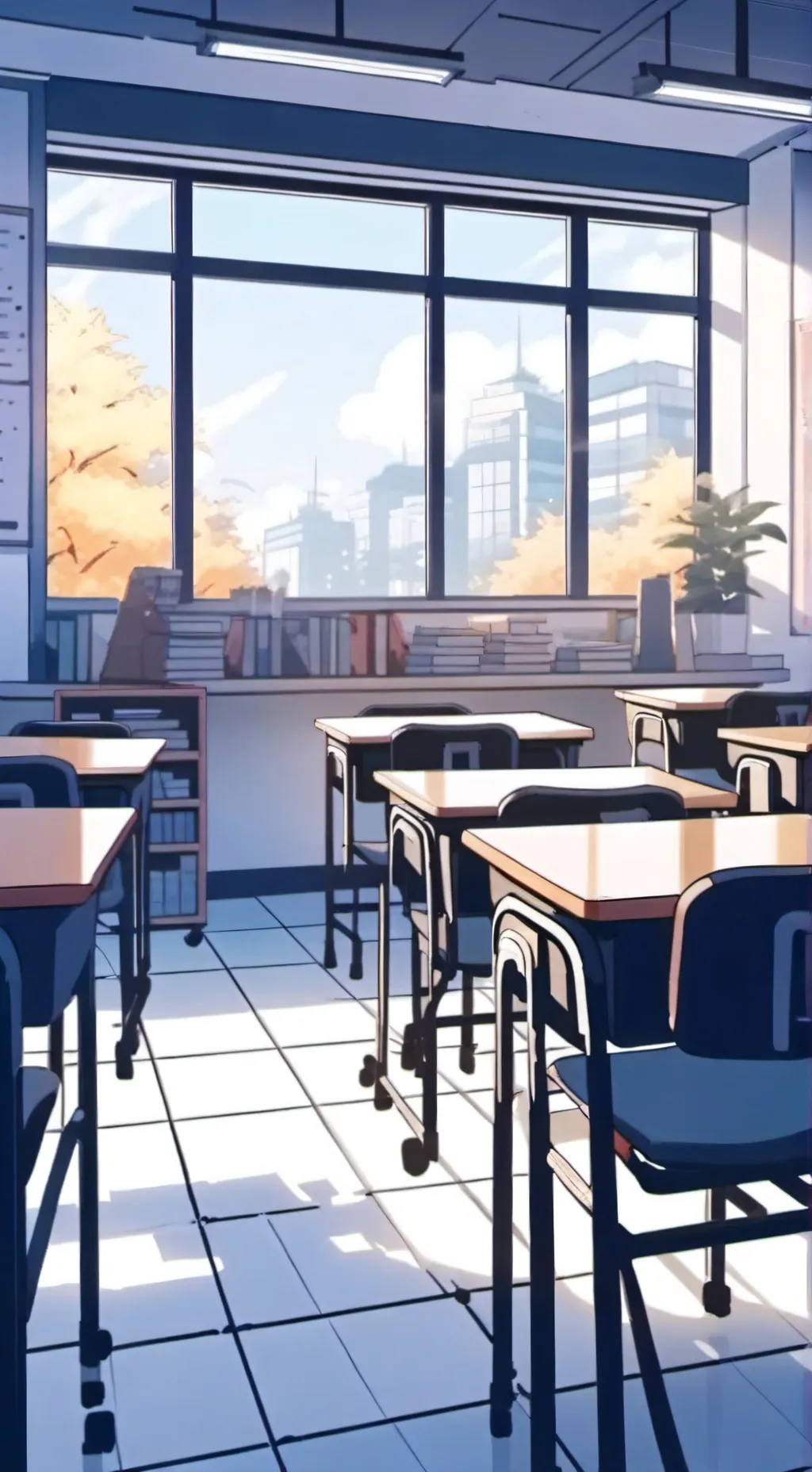 ai character: ENGLISH HIGHSCHOOL background