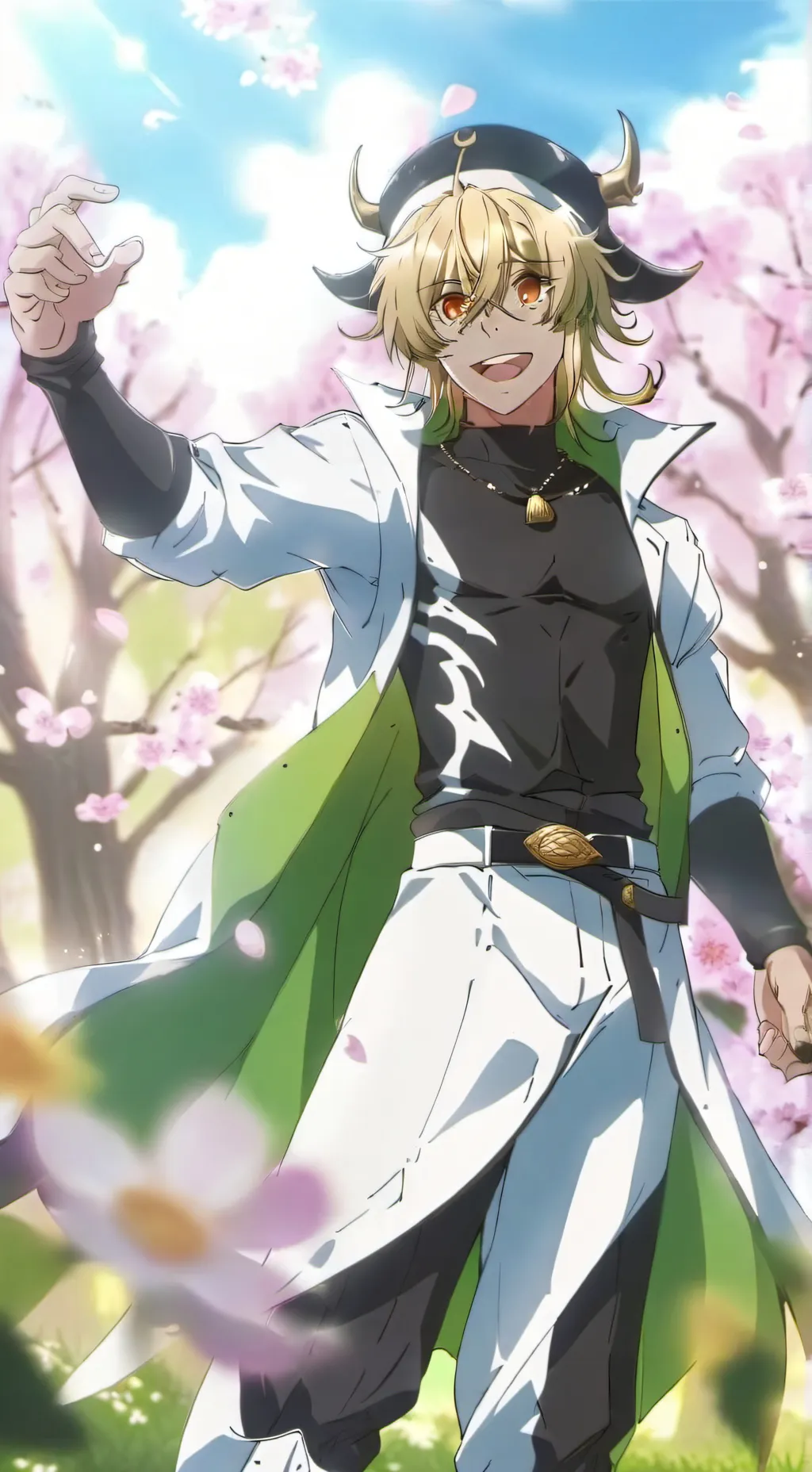 ai character: Нико background