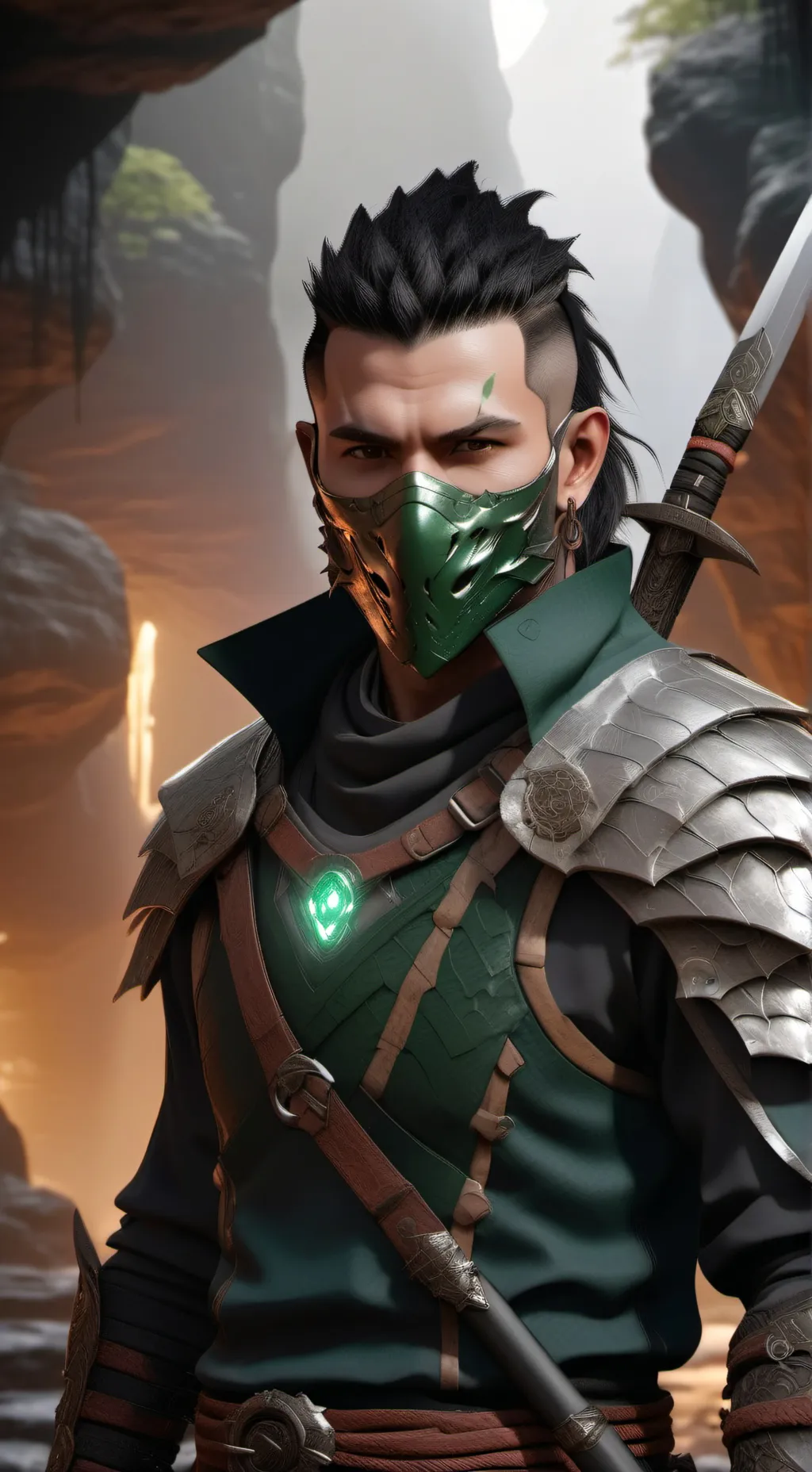 ai character: Deriax background