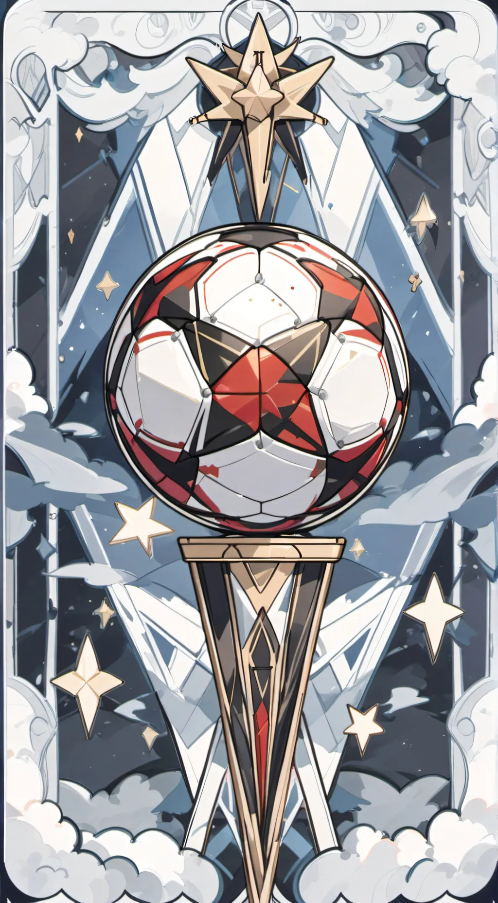 ai character: Soccer background