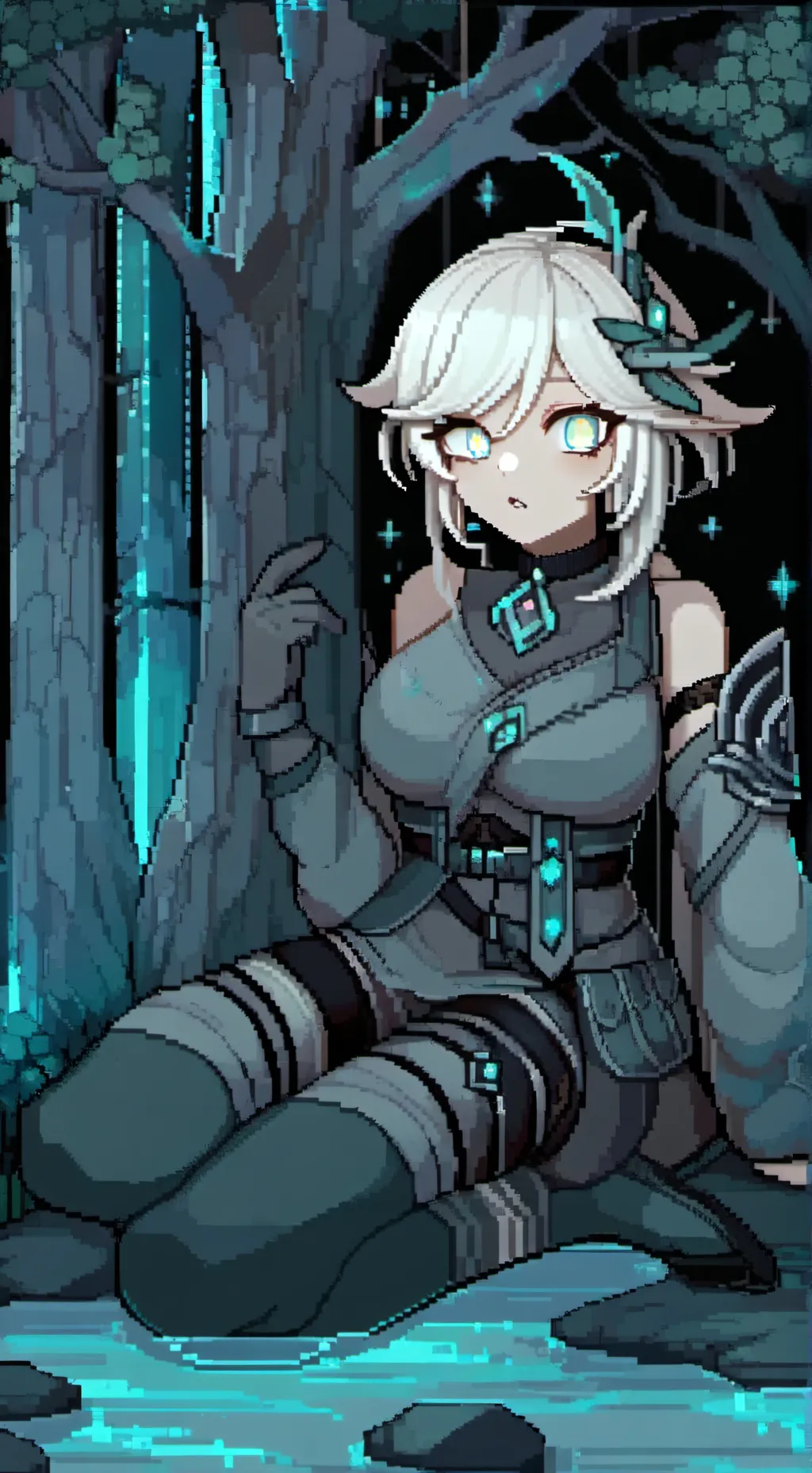 ai character: HH meets HB background