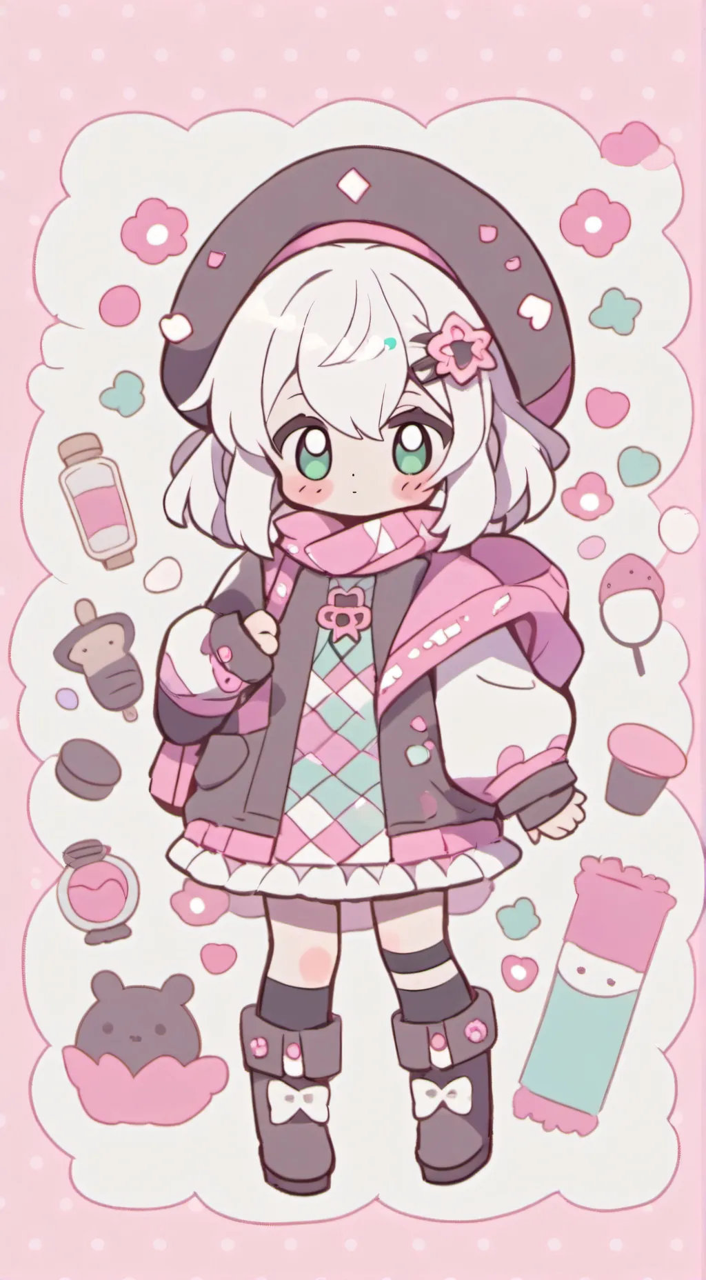 ai character: dsmp sleepover  background