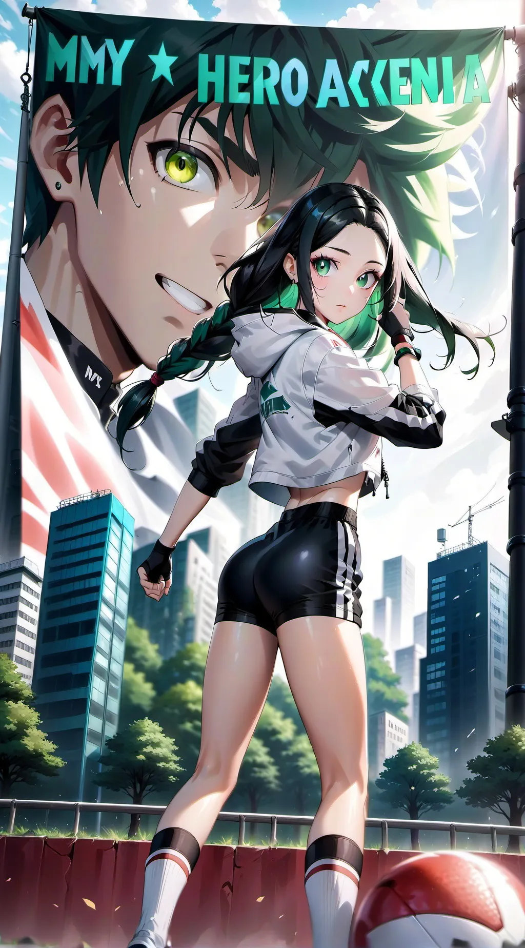 ai character: Mia  background