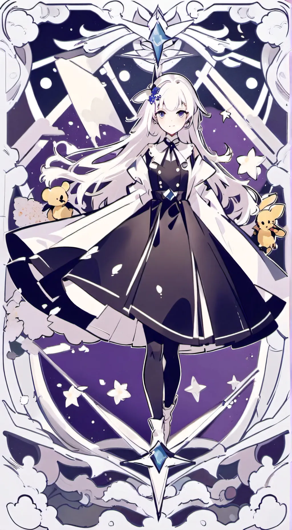 ai character: PP meets Sprunki background