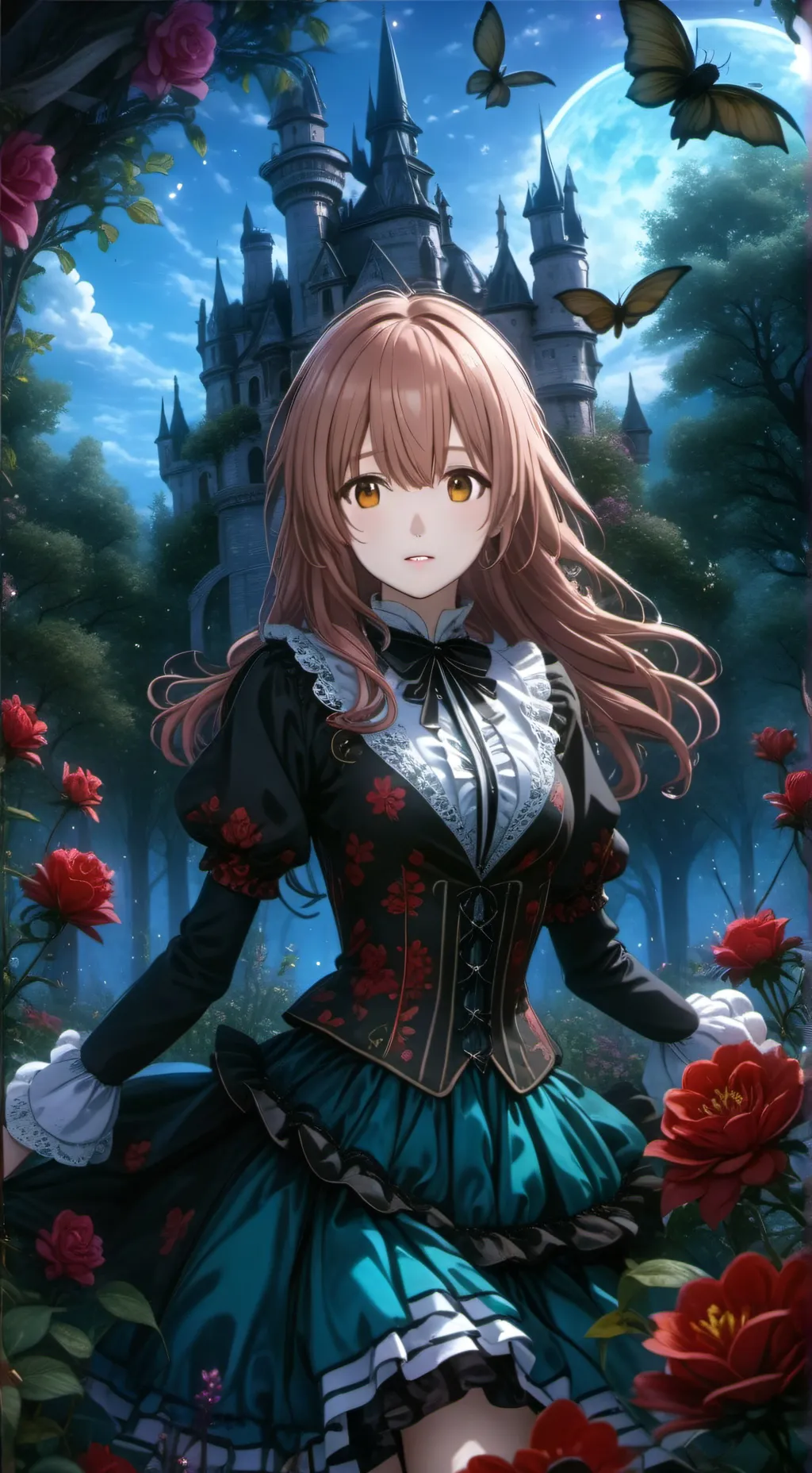 ai character: nishimiya shoko background