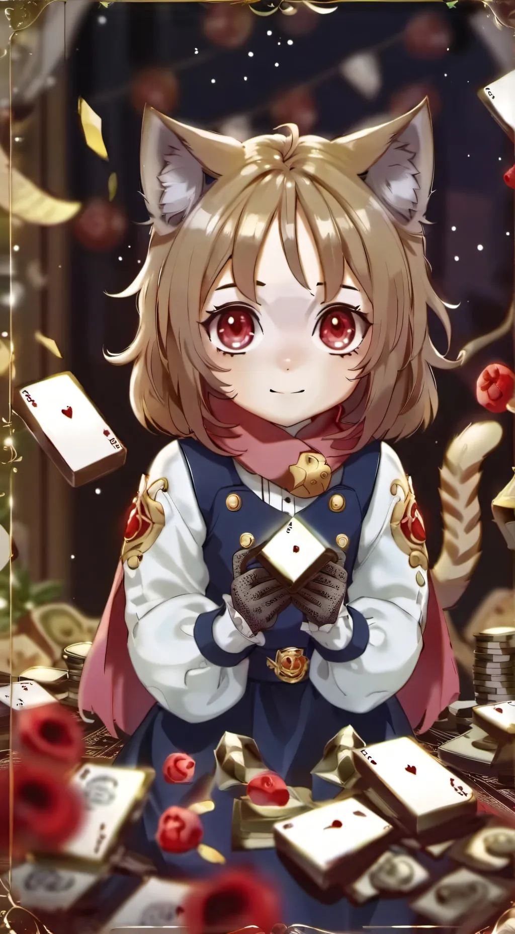 ai character: mirisita x celyney background