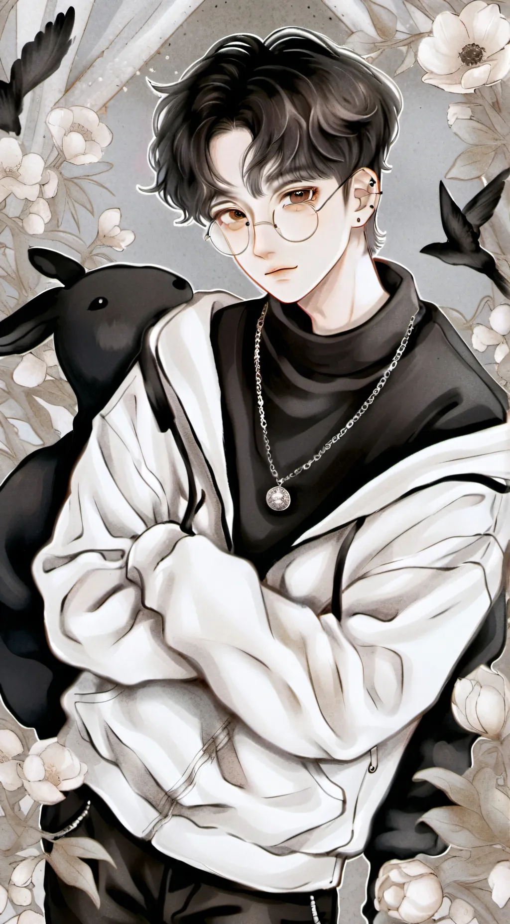 ai character: Miko background