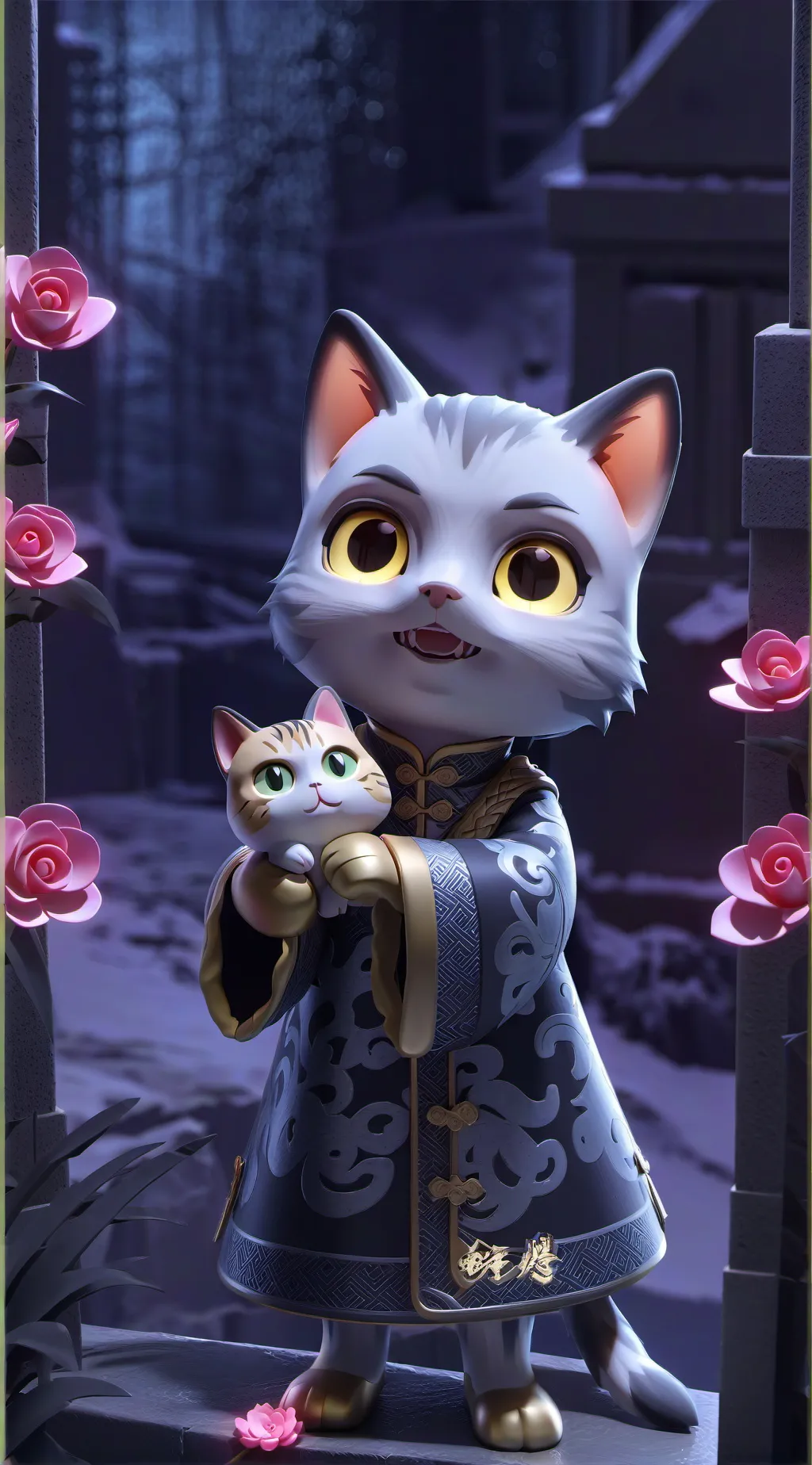 ai character: mom background