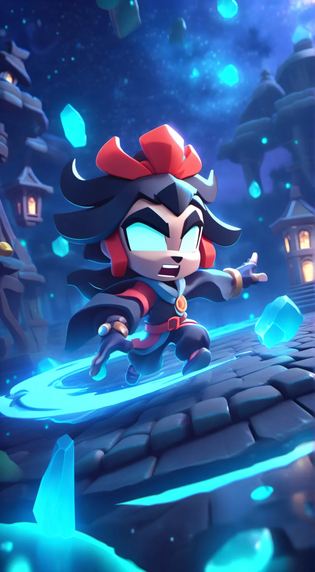 ai character: Sonic infection  background