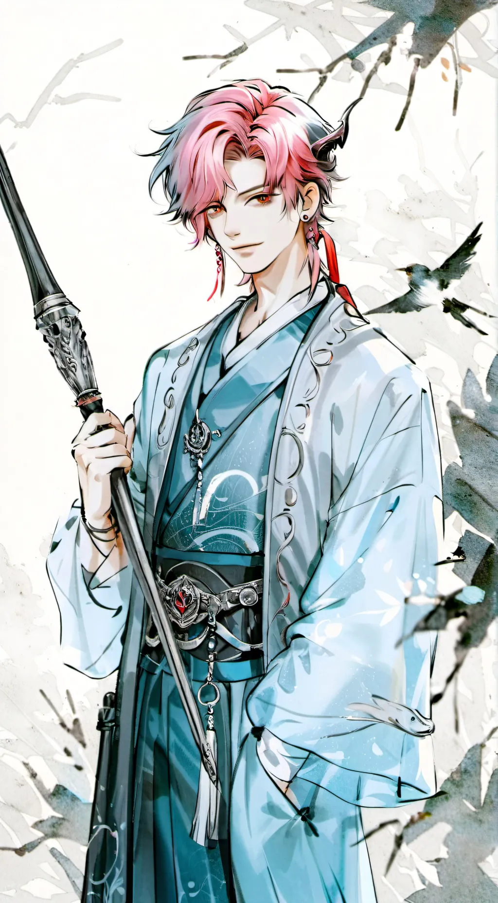 ai character: sukuna background